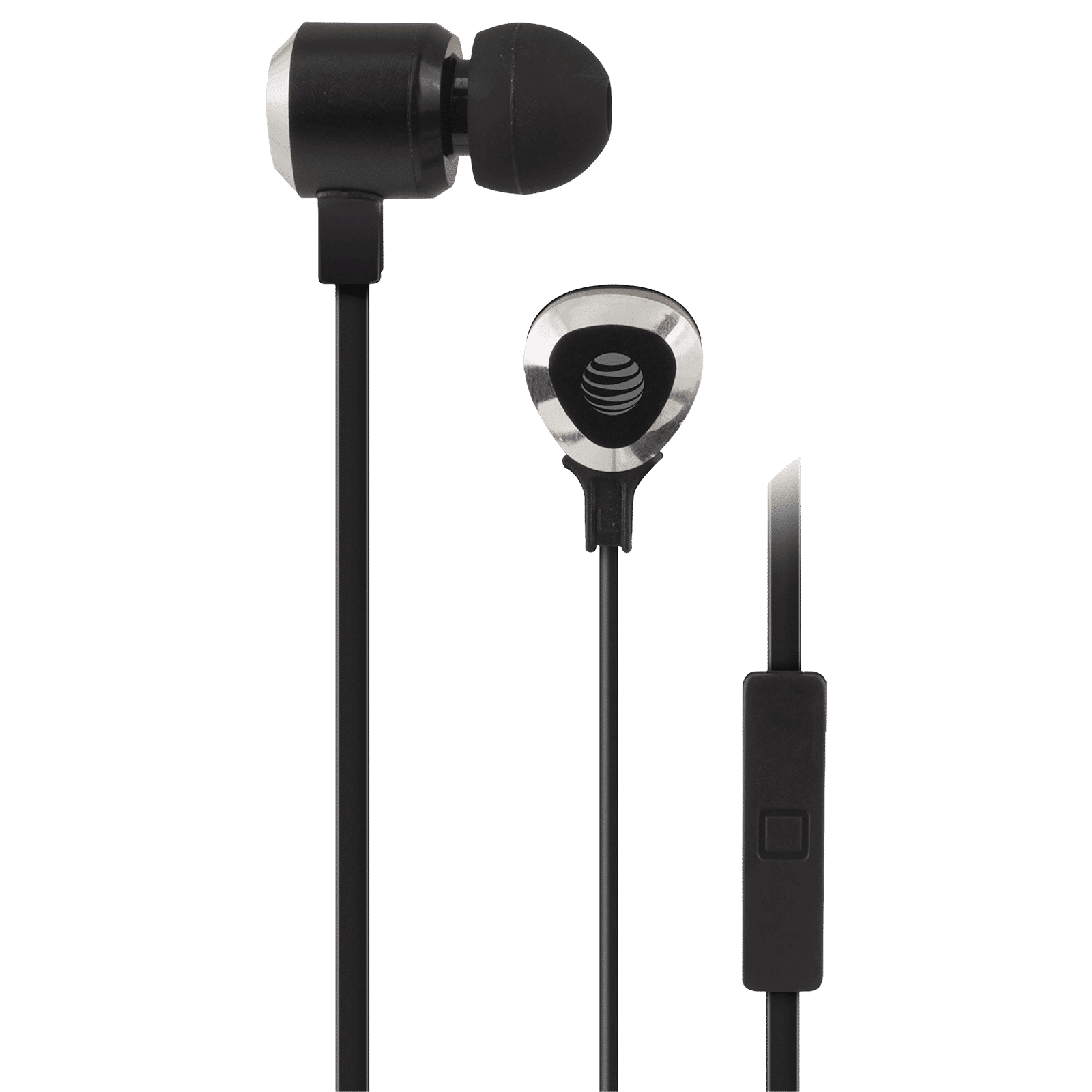 AT&T SEB50 Wired Earphone with Mic (In Ear, Black)_1