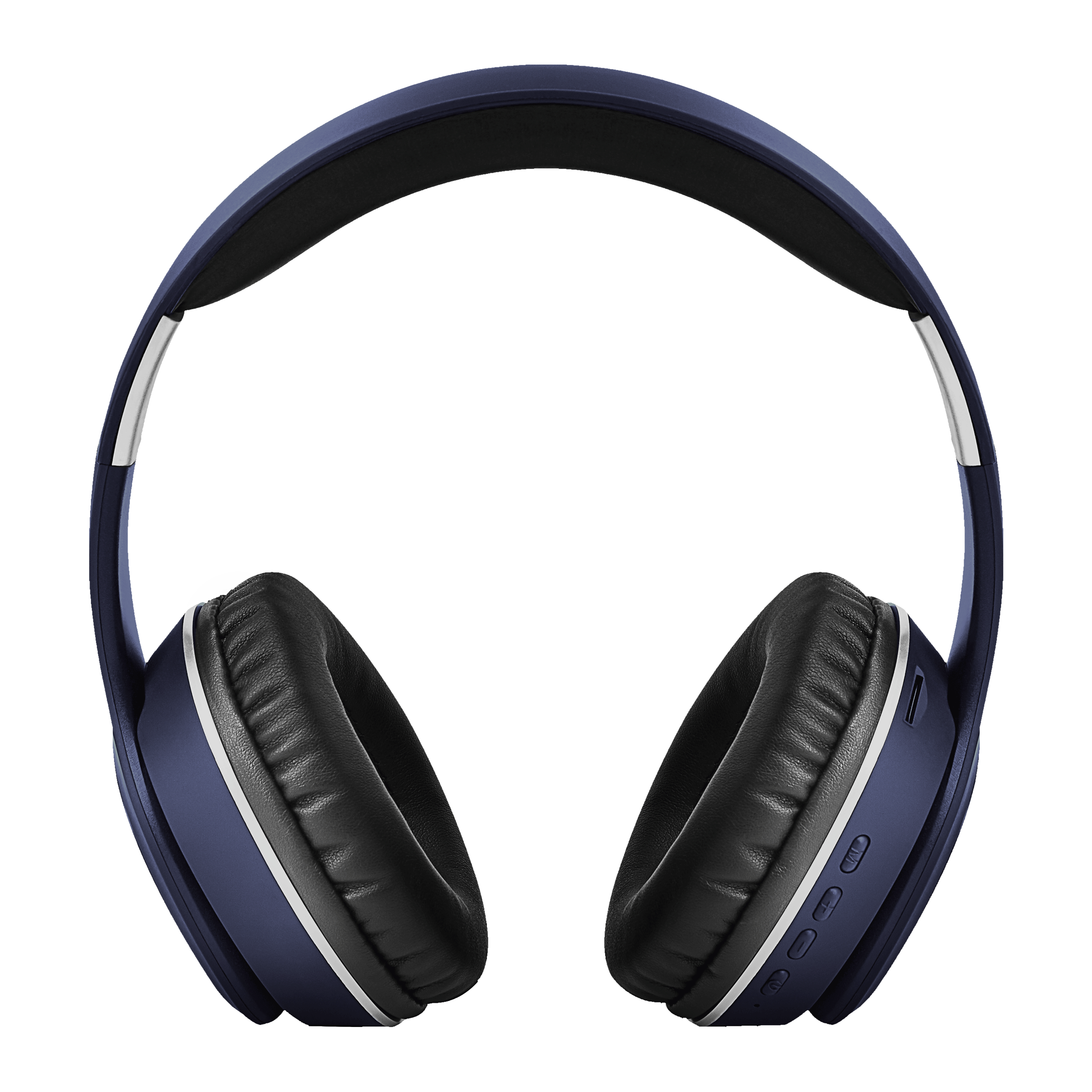 Croma Bluetooth Headphone with Mic (Up to 16 Hours Playback, On Ear, Blue)_1