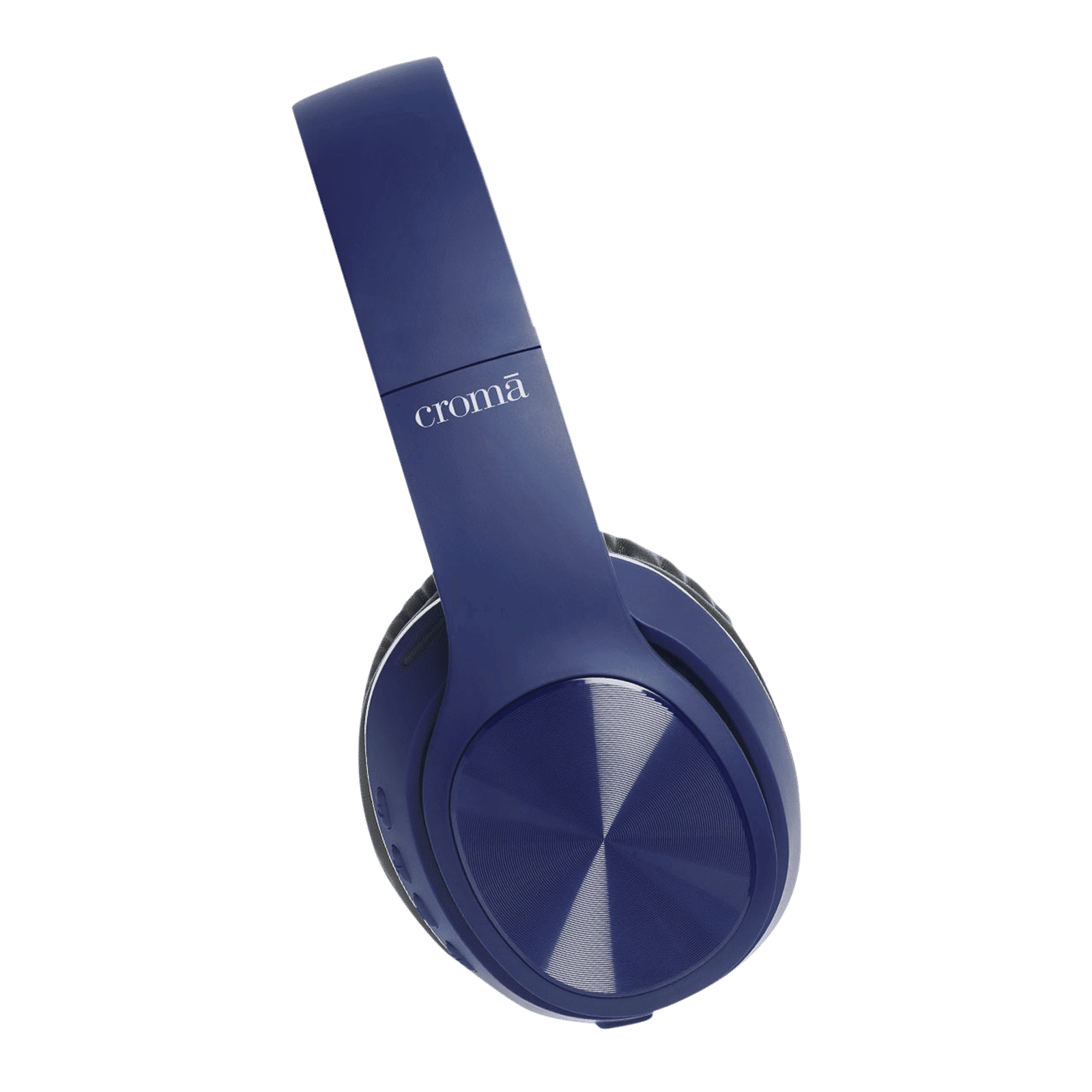 Croma Bluetooth Headphone with Mic (Up to 16 Hours Playback, On Ear, Blue)_3