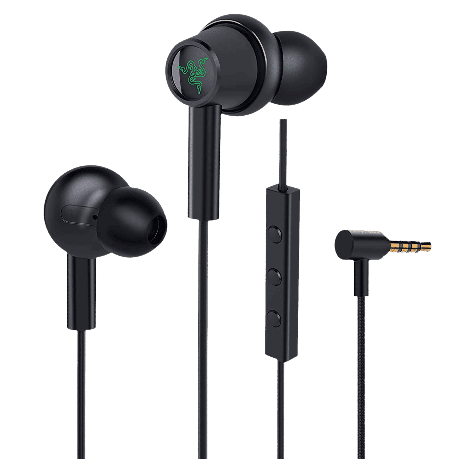 RAZER Hammerhead Duo RZ12-02790200-R3M1 In-Ear Truly Wireless Earbuds with Mic (Dual Driver Technology, Black)_1
