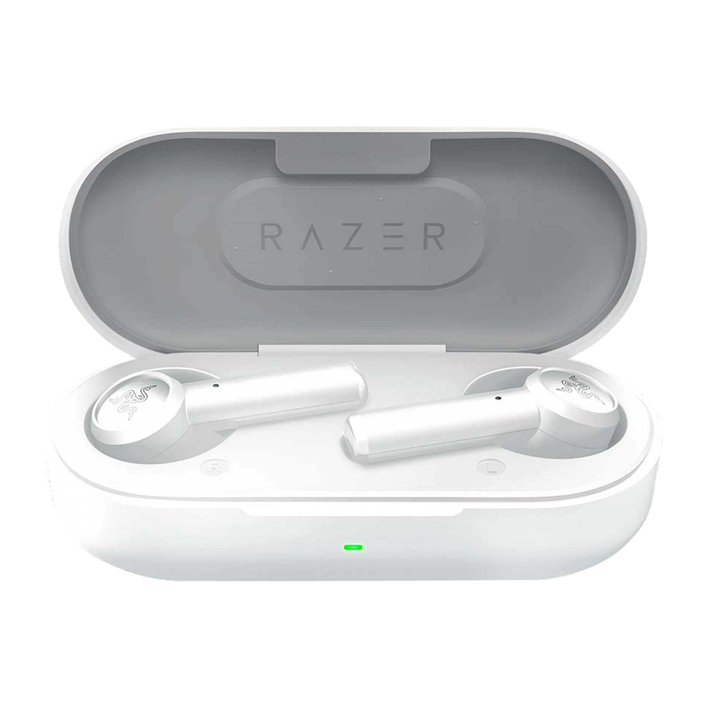 RAZER Hammerhead RZ12-02970500-R3M1 TWS Earbuds (IPX4 Water Resistant, 15 Hours Playback, Mercury White)_1