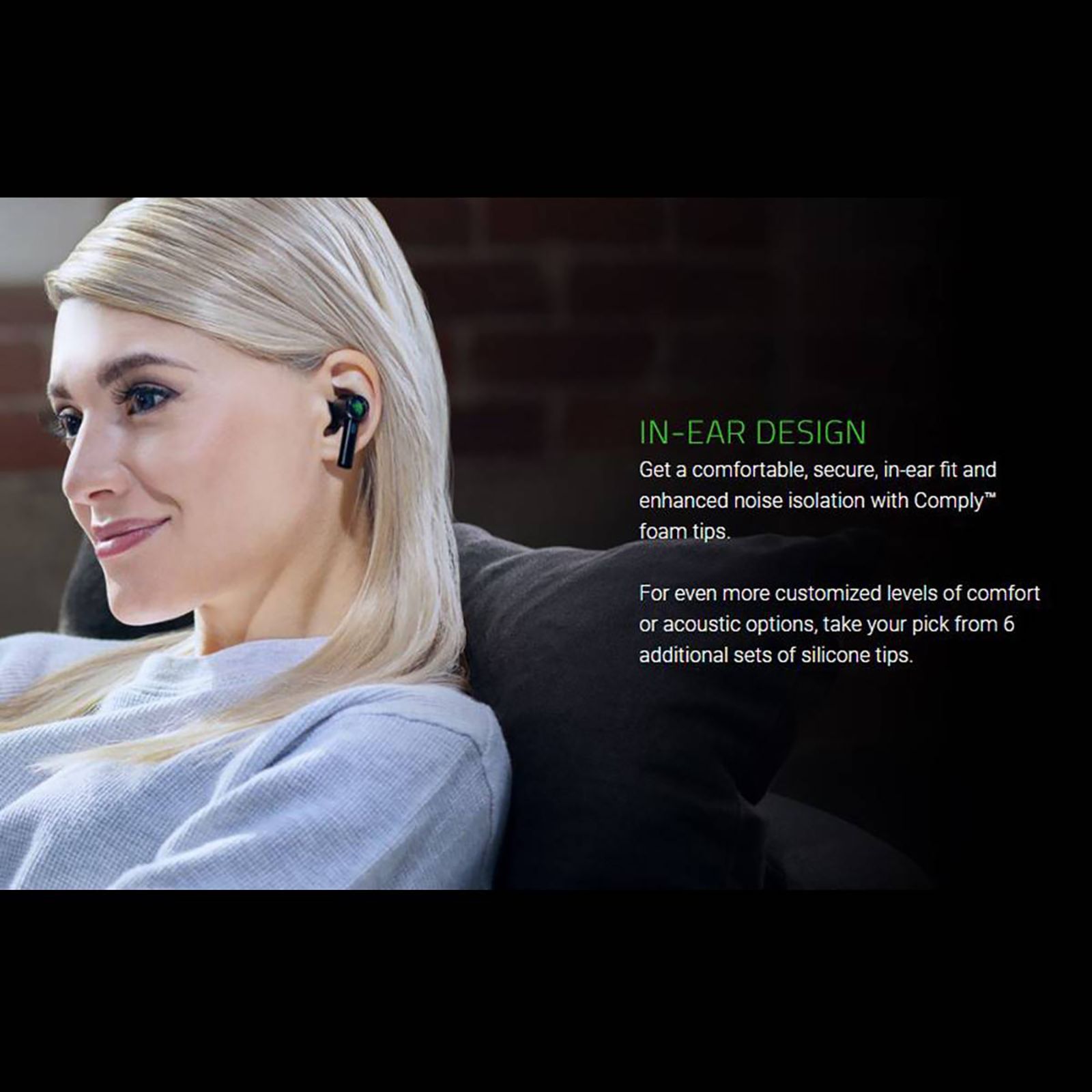 RAZER Hammerhead Pro RZ12-03440100-R3A1 TWS Earbuds with Active Noise Cancellation (20 Hours Playback, Black) RAZER Hammerhead Pro RZ12-03440100-R3A1 TWS Earbuds with Active Noise Cancellation (20 Hours Playback, Black)_3