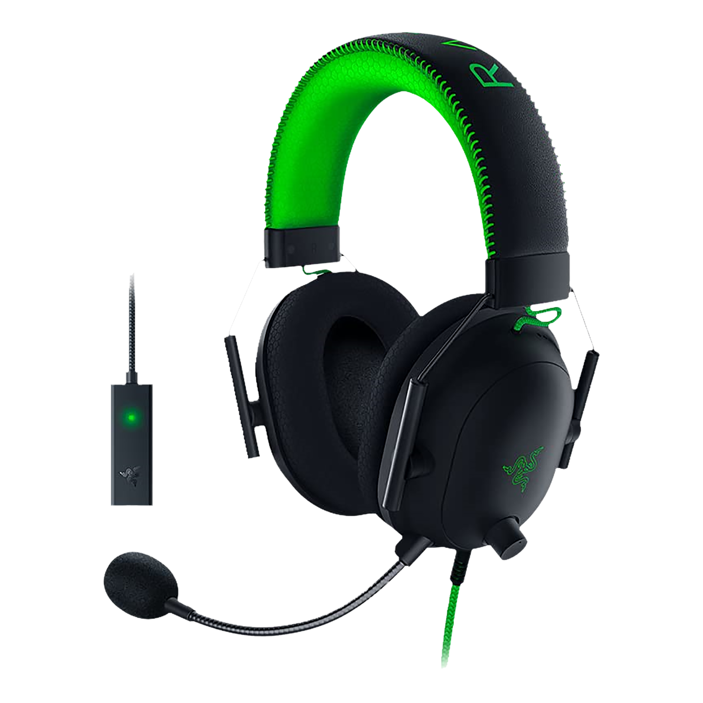 RAZER BlackShark V2 Special Edition RZ04-03230200-R3M1 Wired Gaming Headset with Advanced Passive Noise Cancellation (HyperClear Cardioid Mic, Over Ear, Black)_1