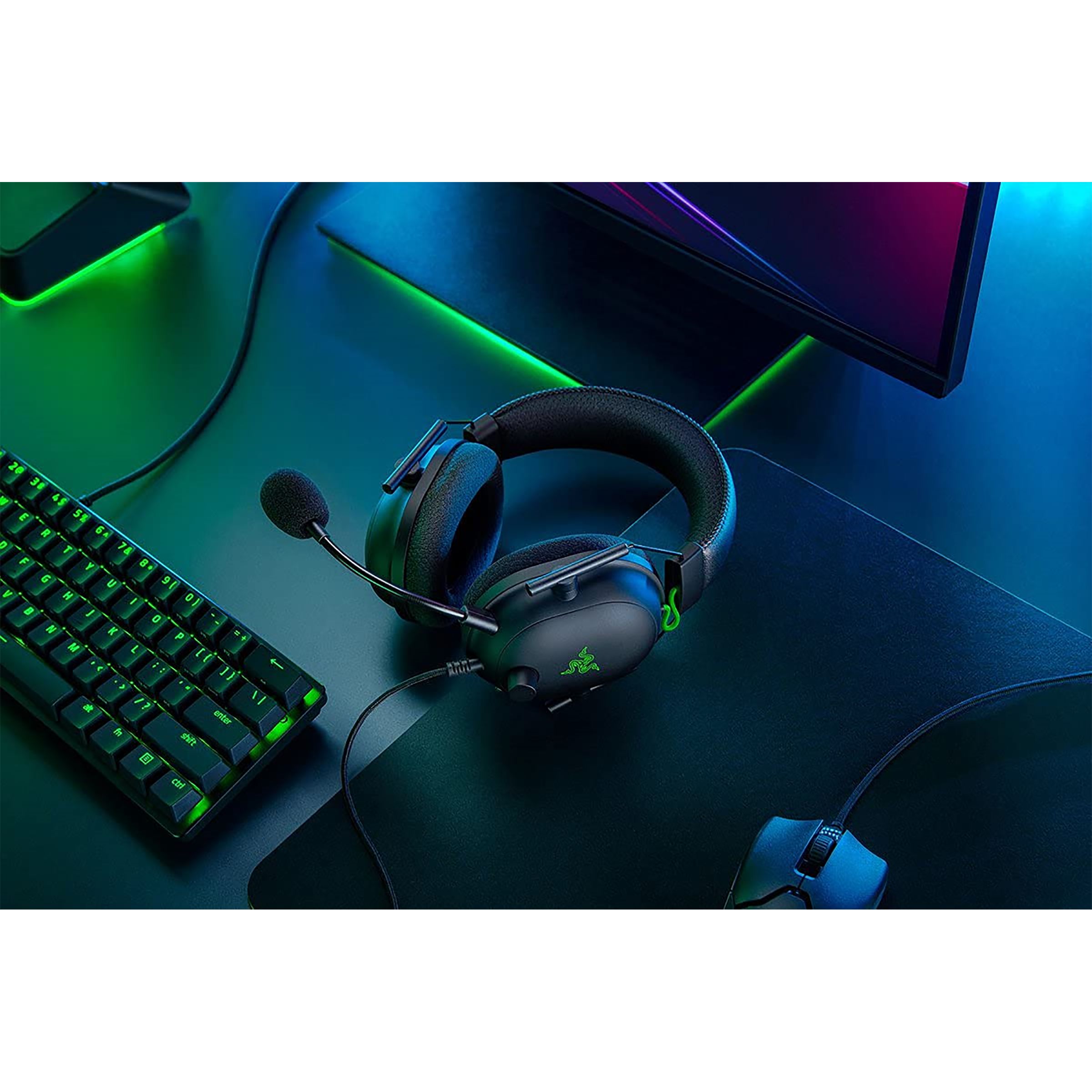 RAZER BlackShark V2 RZ04-03230100-R3M1 Wired Gaming Headset with Advanced Passive Noise Cancellation (HyperClear Cardioid Mic, Over Ear, Black)_7