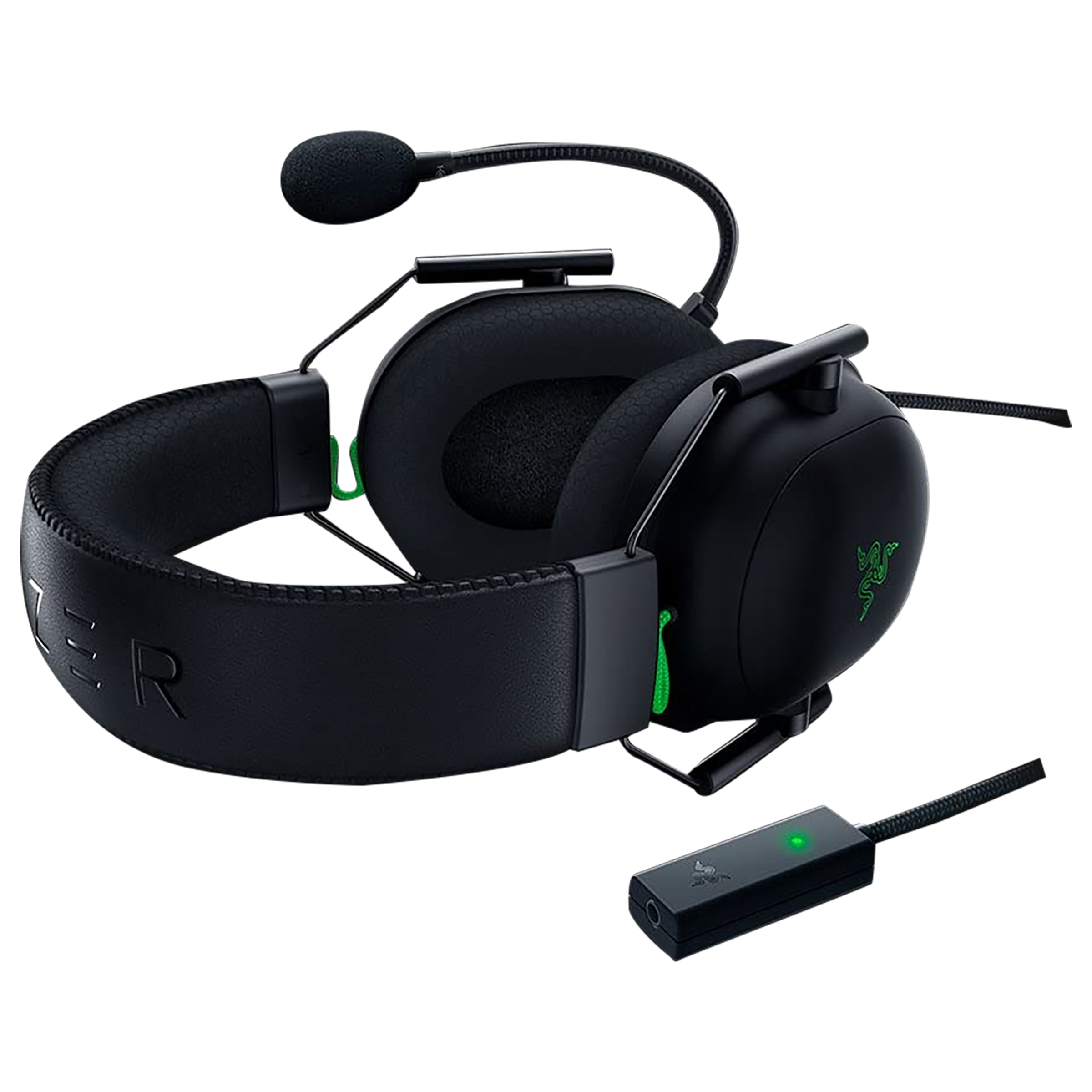 RAZER BlackShark V2 RZ04-03230100-R3M1 Wired Gaming Headset with Advanced Passive Noise Cancellation (HyperClear Cardioid Mic, Over Ear, Black)_6