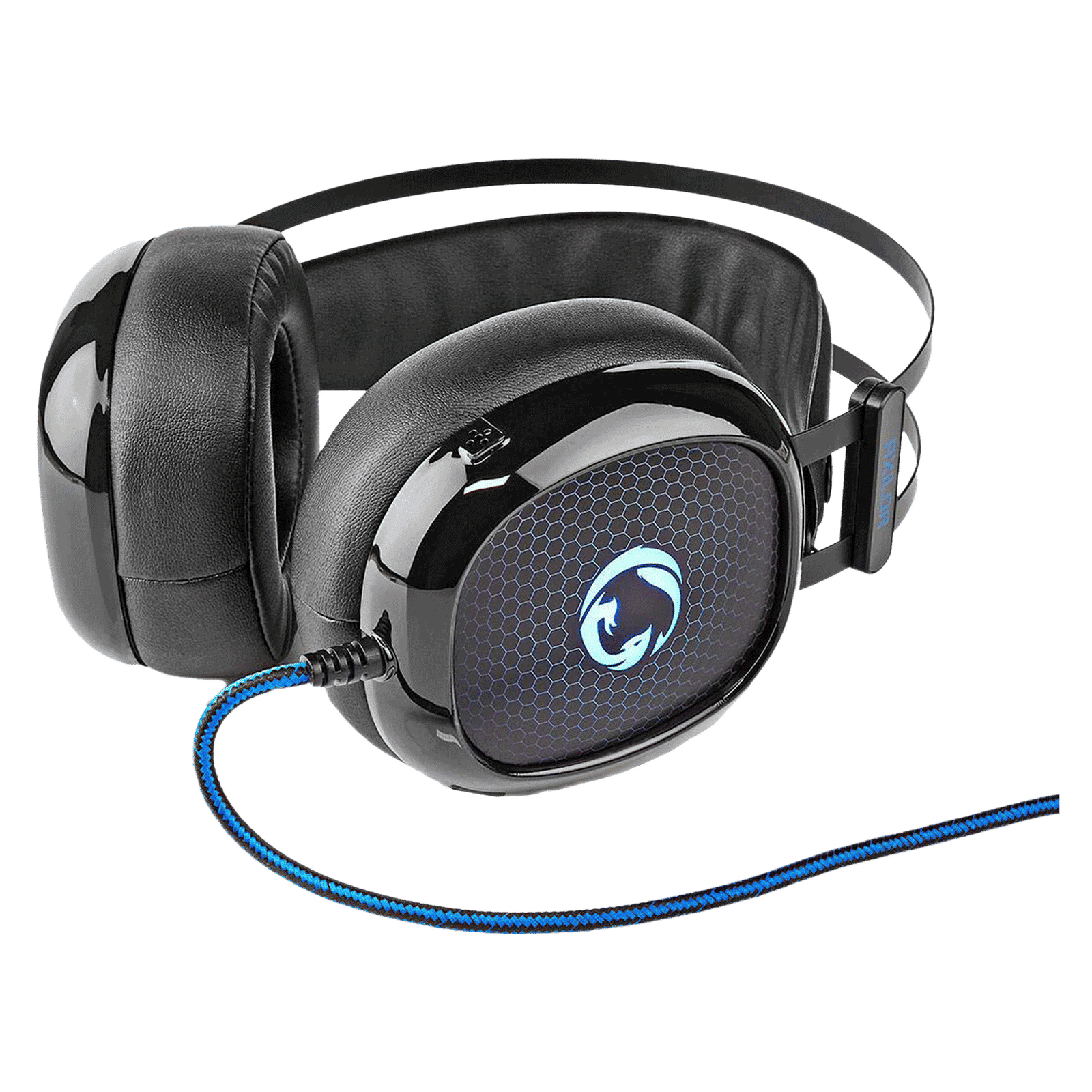 nedis GHST300BK Wired Gaming Headset (Adjustable Headband, Over Ear, Black)_4