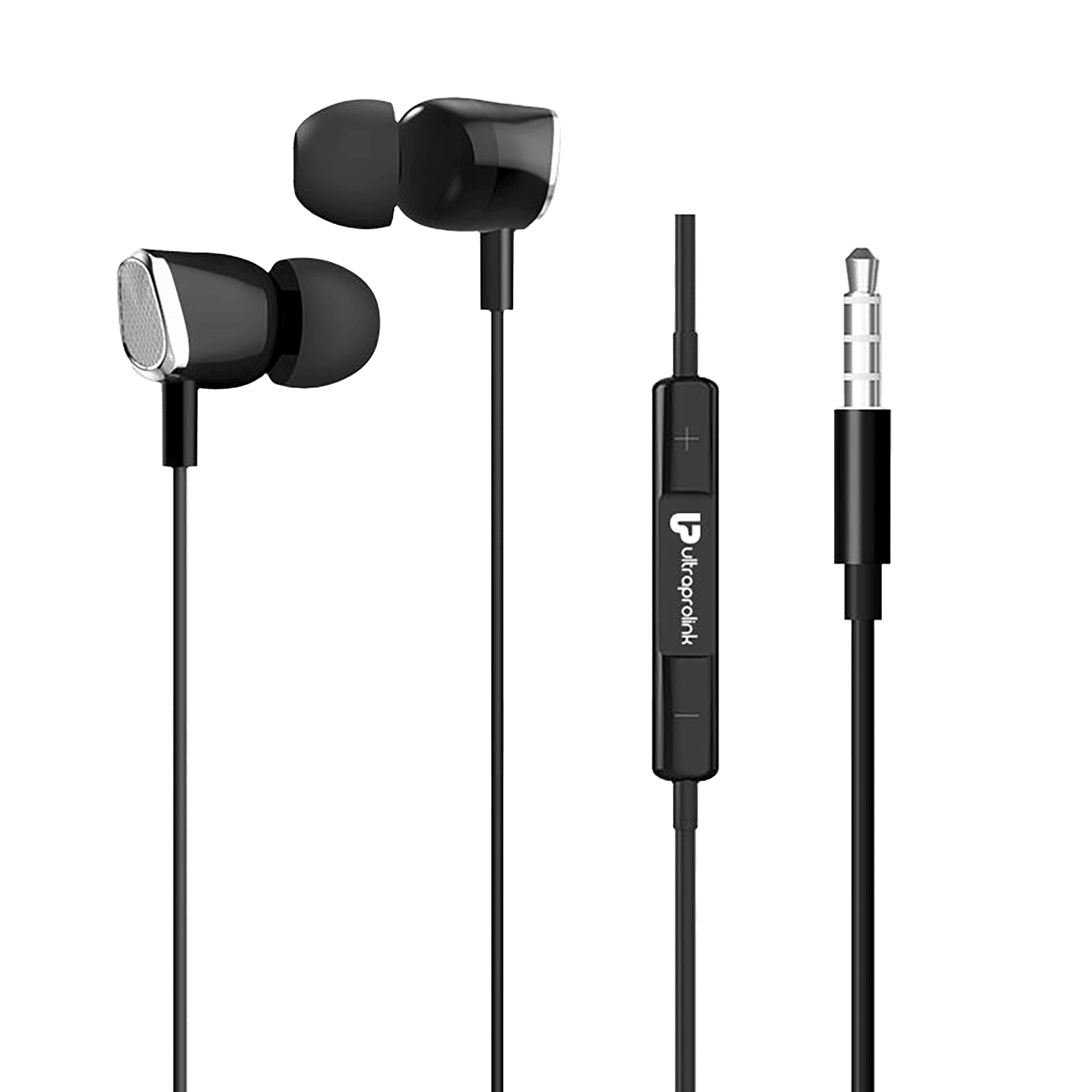 ultraprolink MoBass 2 UM1038BLK Wired Earphone with Mic (In Ear, Black) ultraprolink MoBass 2 UM1038BLK Wired Earphone with Mic (In Ear, Black)_1