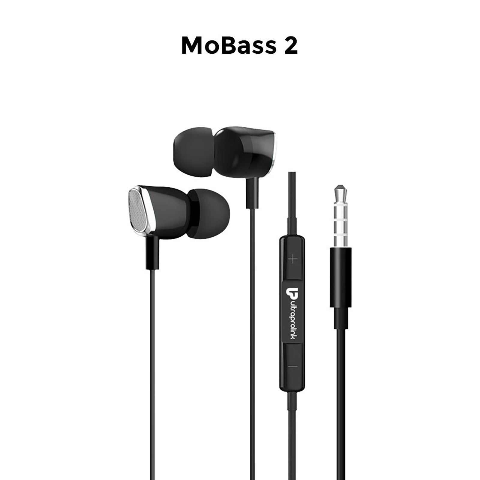 ultraprolink MoBass 2 UM1038BLK Wired Earphone with Mic (In Ear, Black) ultraprolink MoBass 2 UM1038BLK Wired Earphone with Mic (In Ear, Black)_6