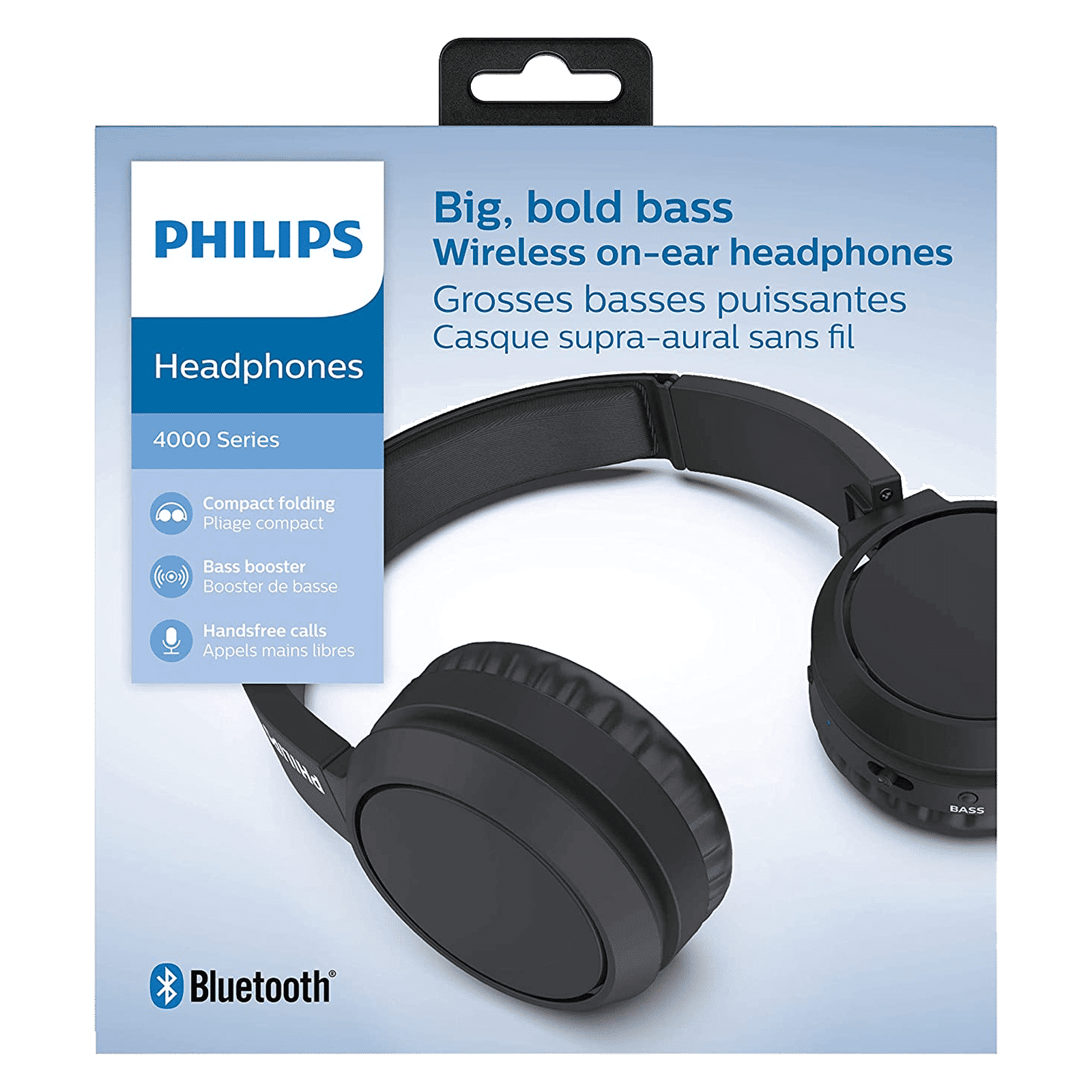 PHILIPS TAH4205BK/00 Bluetooth Headphone with Mic (29 Hours Playback, On Ear, Black)_8