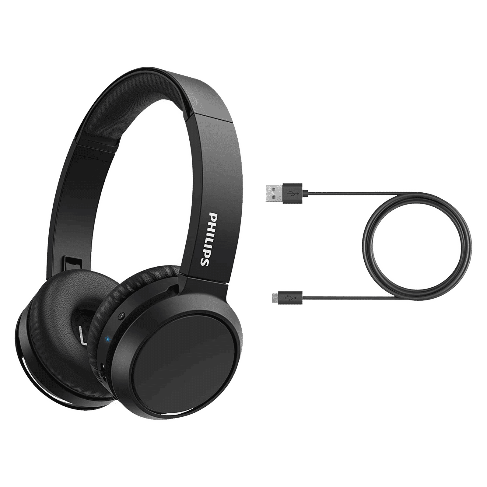 PHILIPS TAH4205BK/00 Bluetooth Headphone with Mic (29 Hours Playback, On Ear, Black)_10