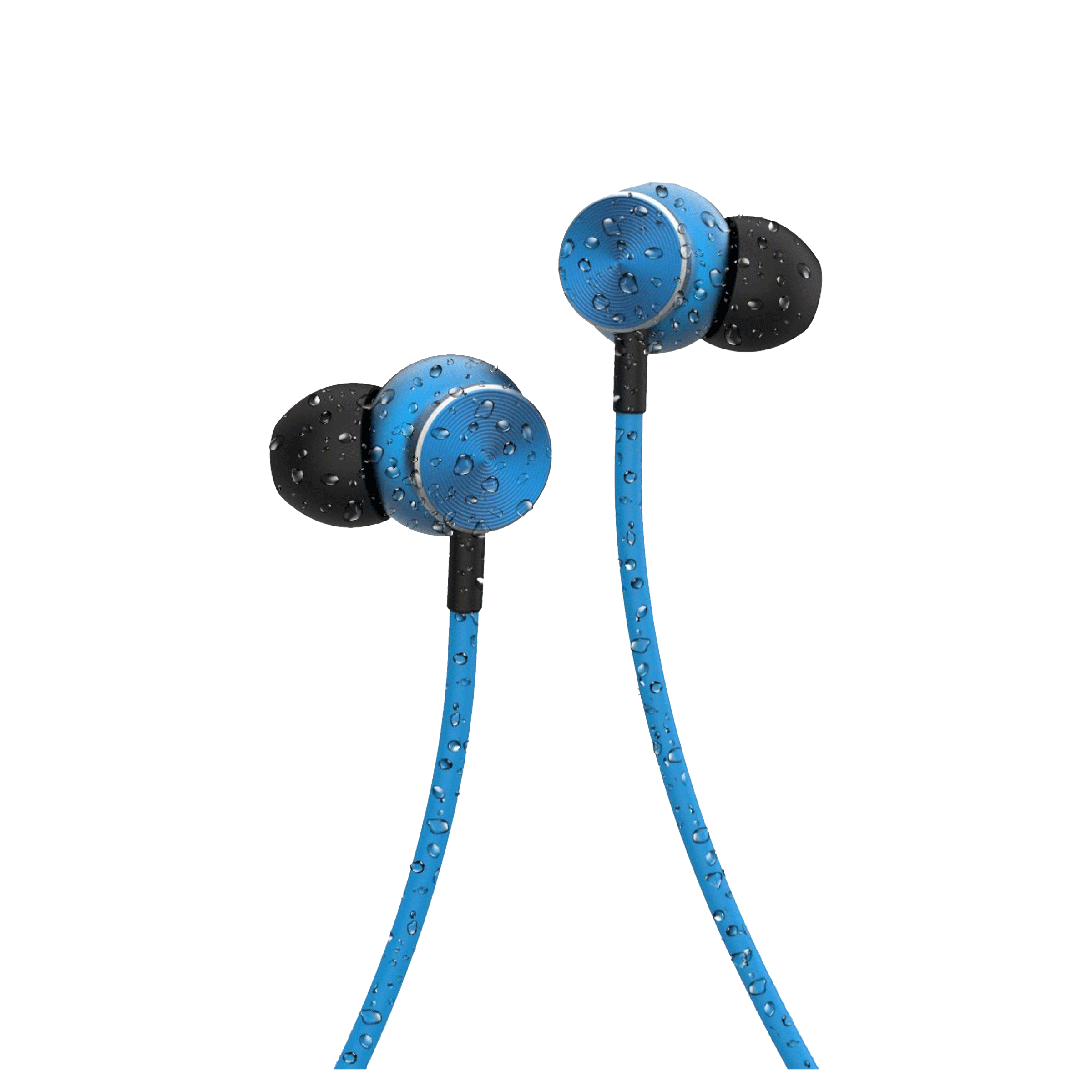 pTron InTunes Ultima 140318023 Neckband with Passive Noise Cancellation (IPX4 Sweat & Water Resistant, 18 Hours Playtime, Black/Blue)_3