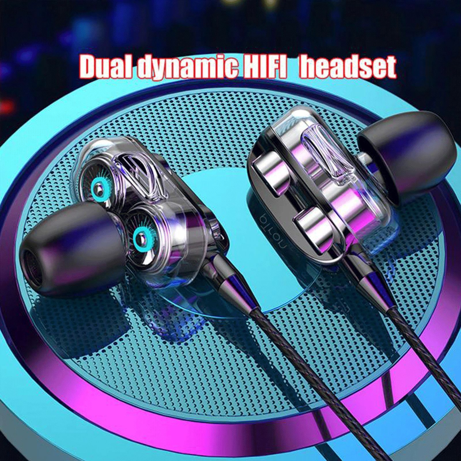 pTron Boom Pro 140317791 Wired Earphone with Mic (In Ear, Black/Silver)_10