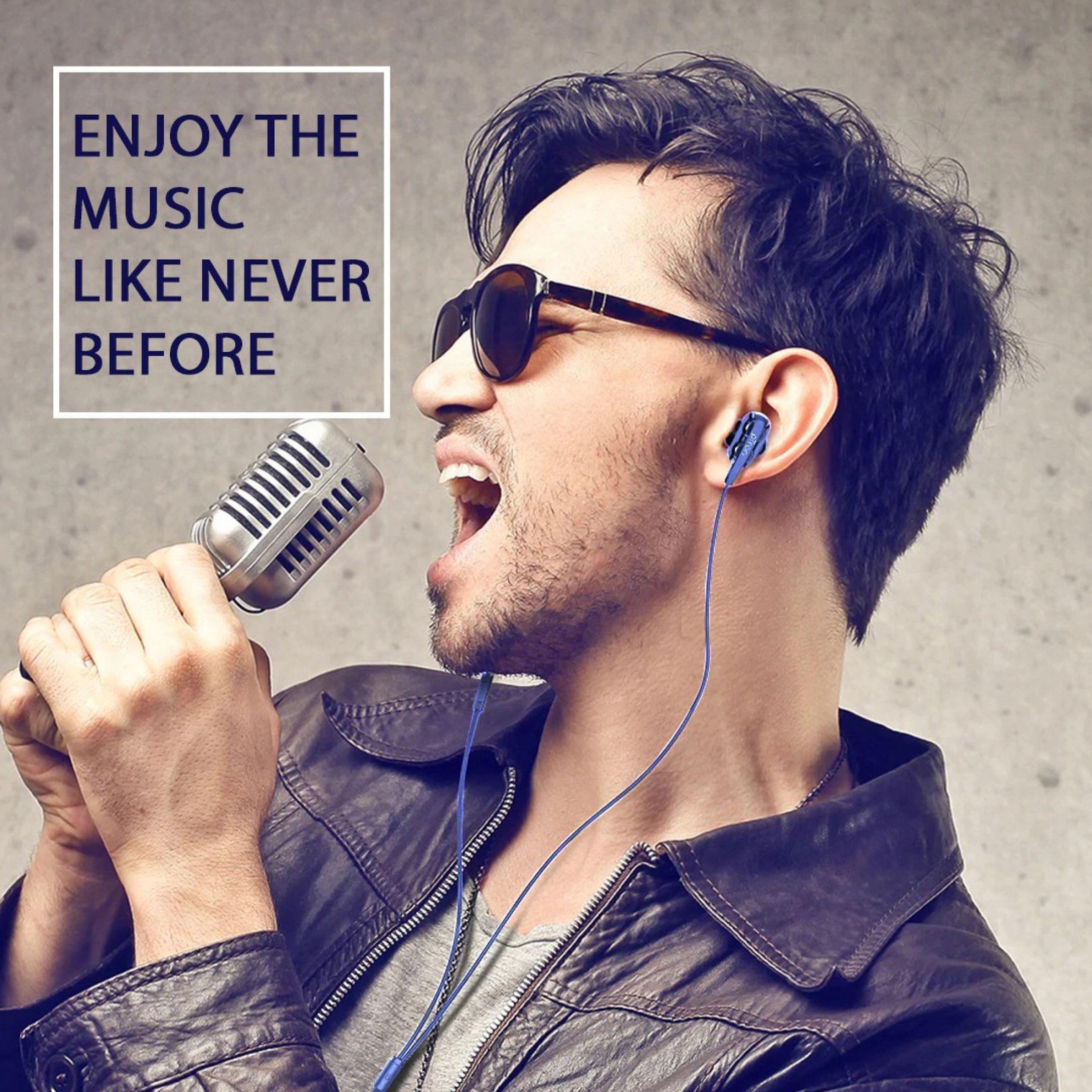 pTron Boom Pro 140317851 Wired Earphone with Mic (In Ear, Dark Blue) pTron Boom Pro 140317851 Wired Earphone with Mic (In Ear, Dark Blue)_4