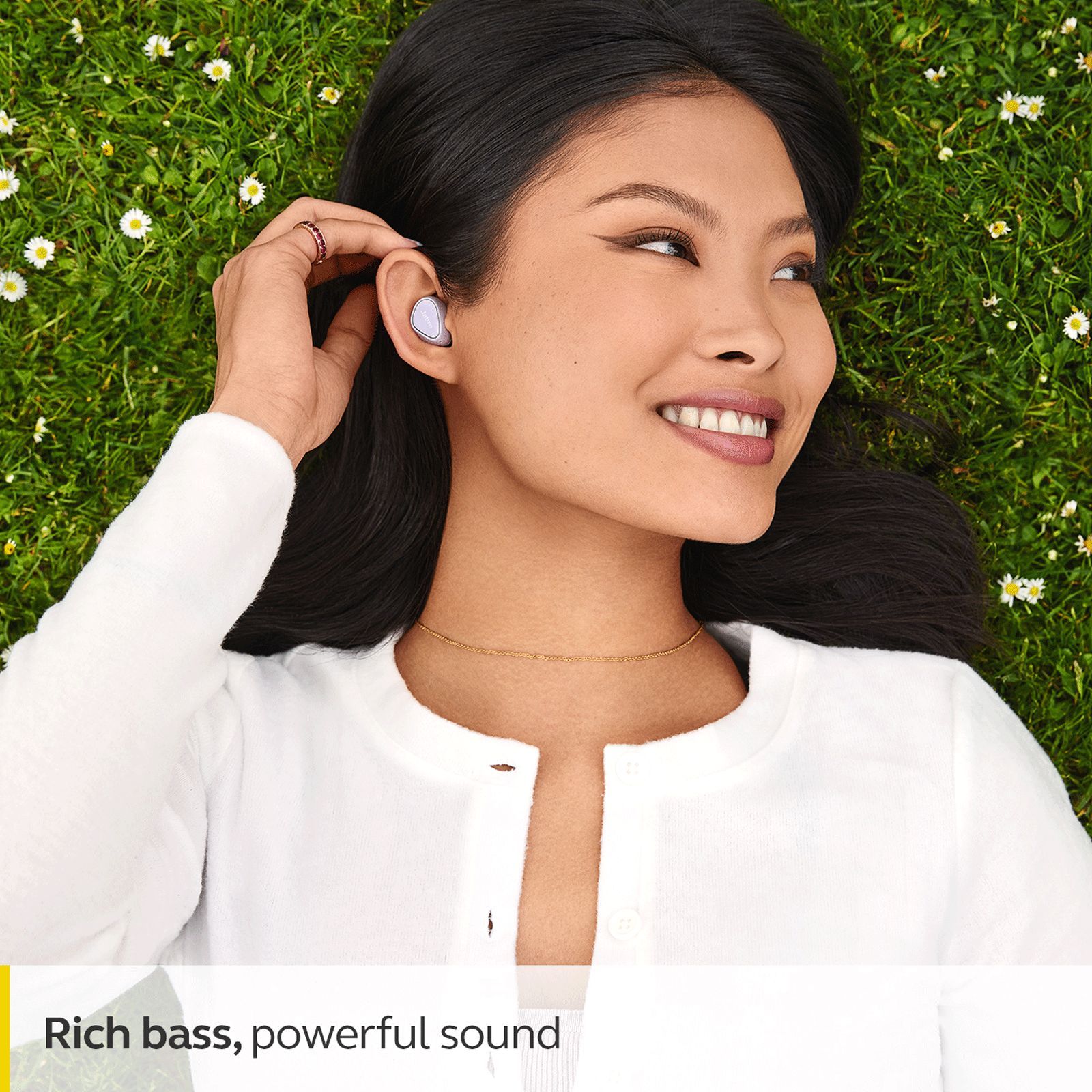 Jabra Elite 3 TWS Earbuds with Noise Isolation (IP55 Water & Dust Resistant, 28 Hours Playback, Lilac)_6