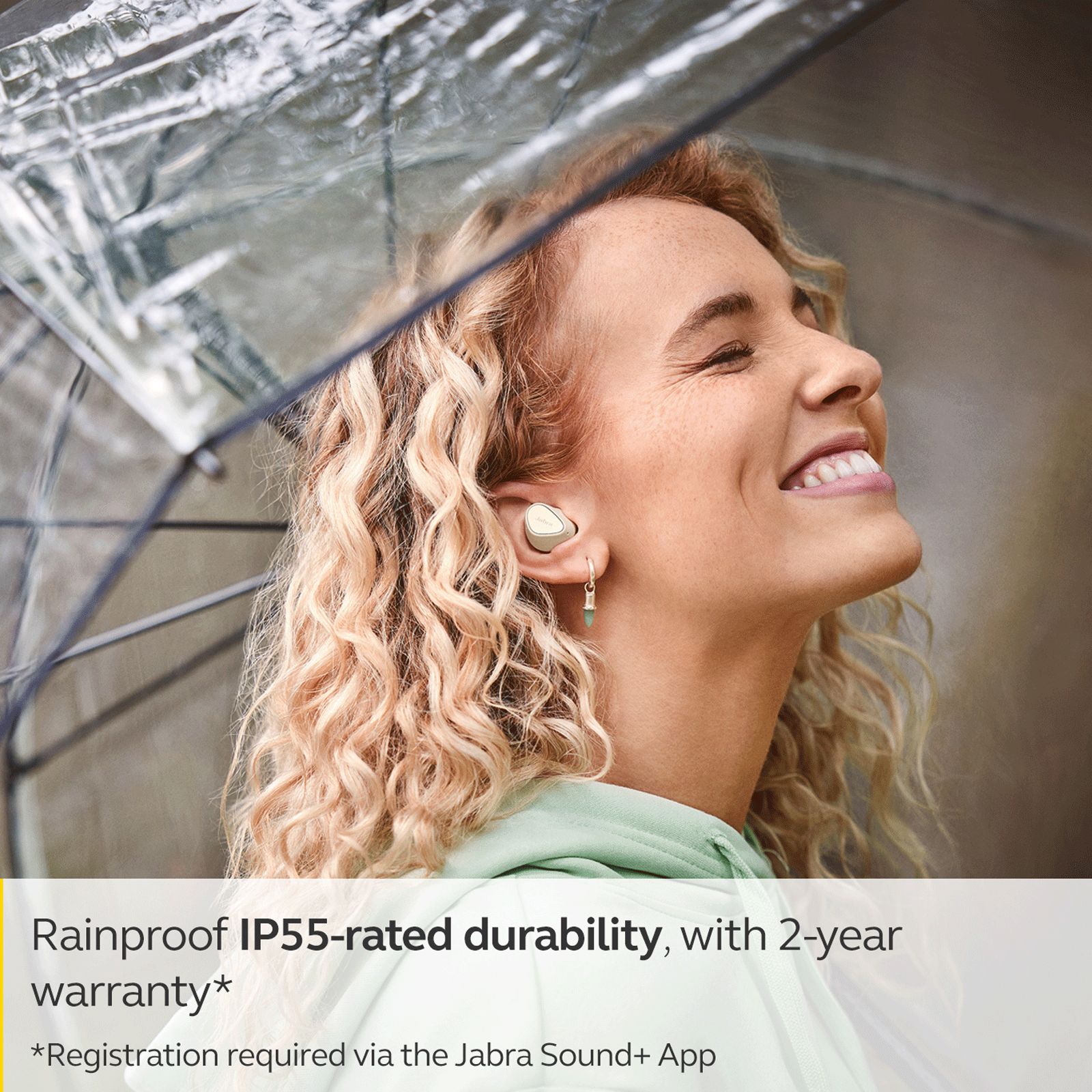 Jabra Elite 3 TWS Earbuds with Noise Isolation (IP55 Water & Dust Resistant, 28 Hours Playback, Gold Beige)_7