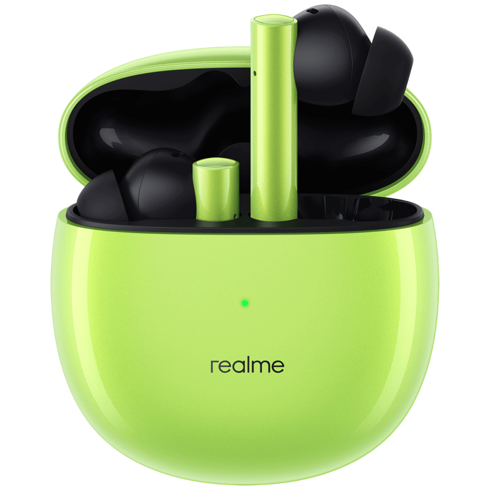 realme Buds Air 2 RMA2003 In-Ear Active Noise Cancellation Truly Wireless Earbuds with Mic (Bluetooth 5.2, Smart Detection Sensor, Green)_1