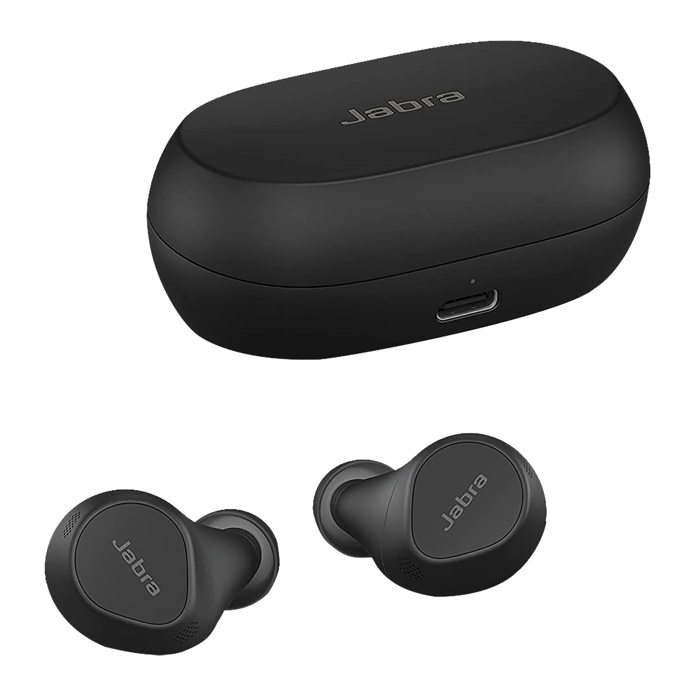 Jabra Elite 7 Pro 100-99172000-40 TWS Earbuds with Active Noise Cancellation (IP57 Water, Sweat & Dustproof, 30 Hours Playback, Black)_1