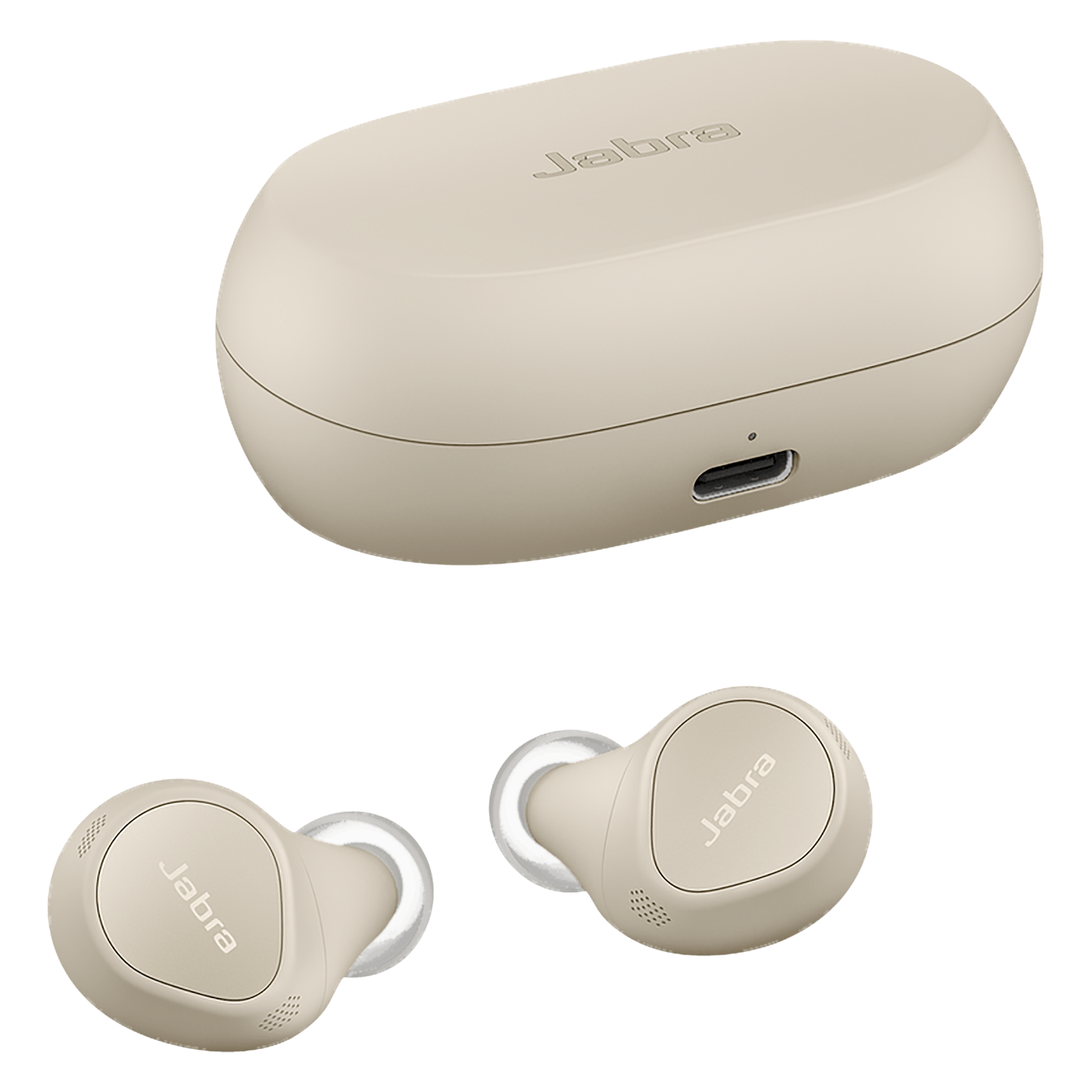 Jabra Elite 7 Pro 100-99172005-40 TWS Earbuds with Active Noise Cancellation (IP57 Water, Sweat & Dustproof, 30 Hours Playback, Gold Beige)_1