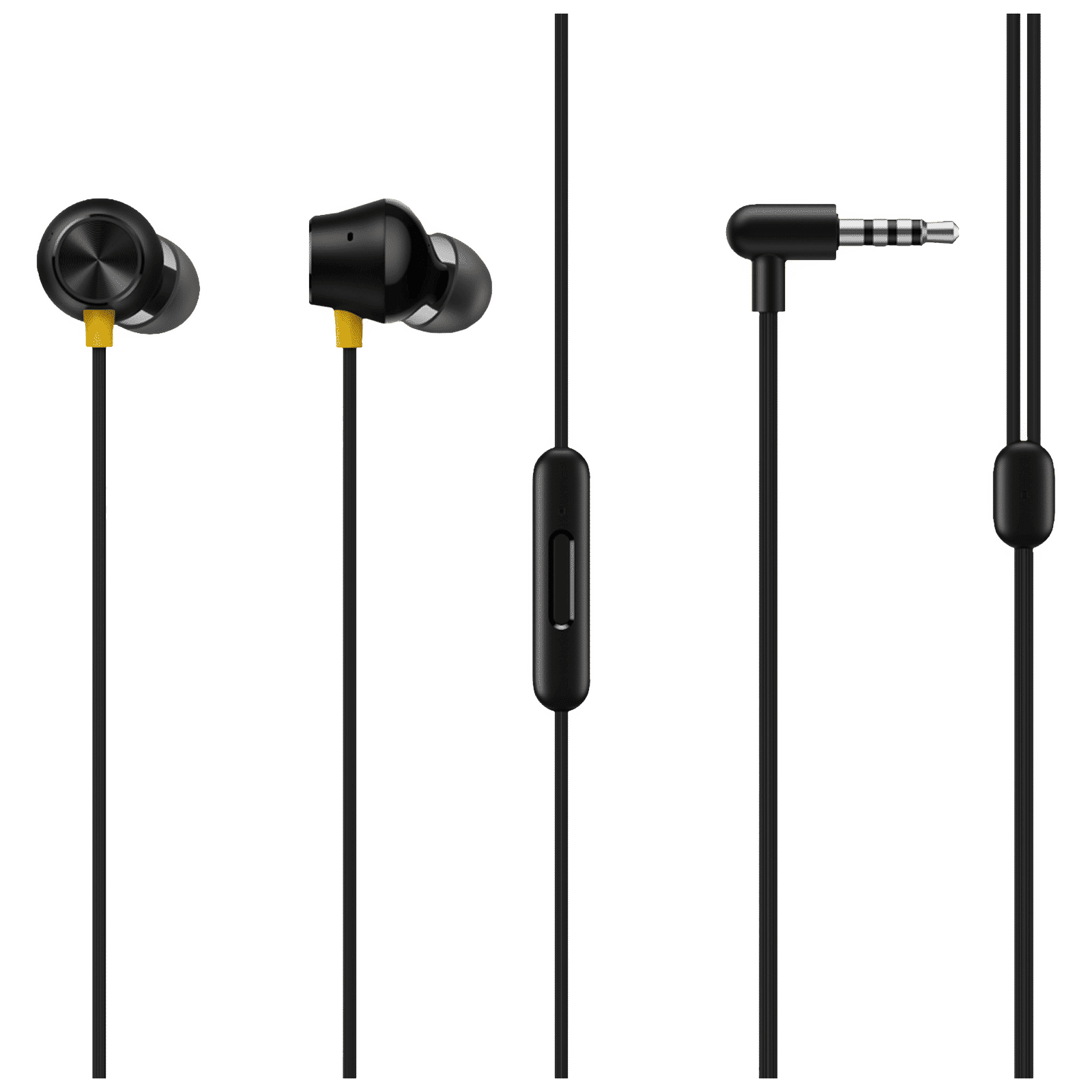 Buy realme Buds 2 RMA155 Wired Earphone with Mic (In Ear, Black) Online – Croma