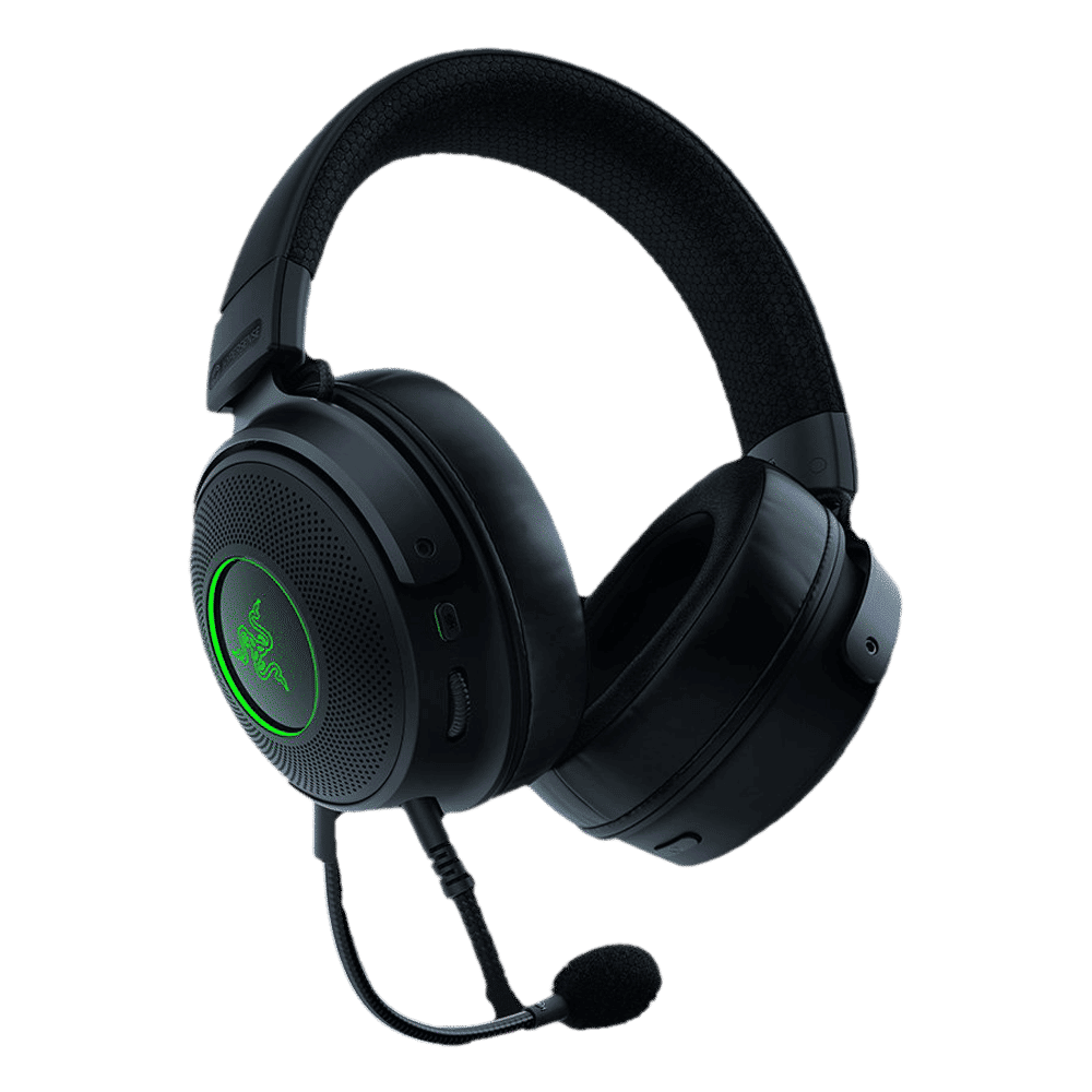 RAZER Kraken V3 HyperSense RZ04-03770100-R3M1 USB Gaming Headset Noise Cancellation (7.1 Surround Sound, Over Ear, Black)_4
