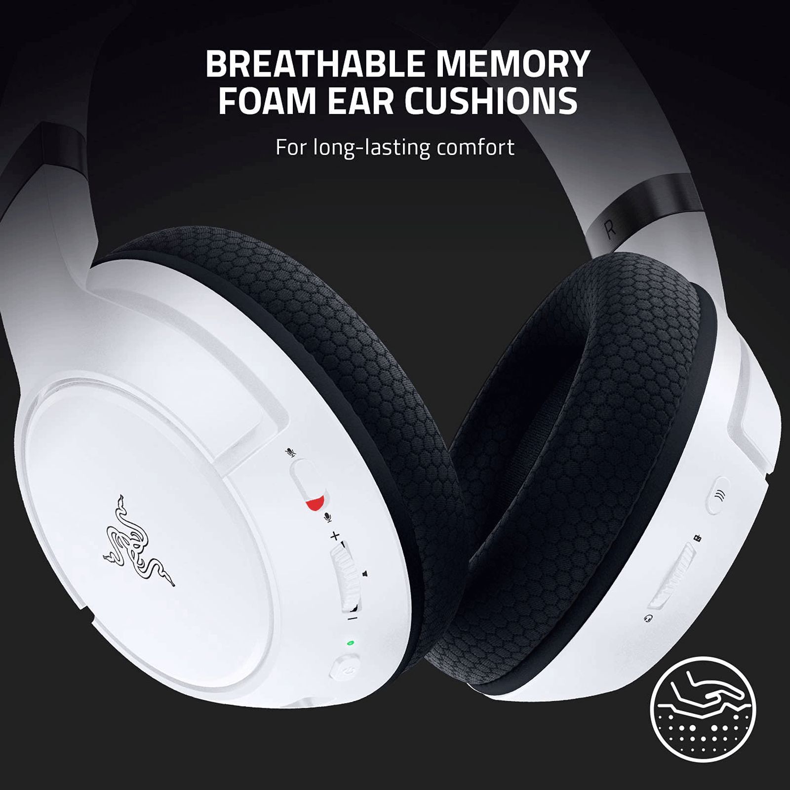 RAZER Kaira X RZ04-03970300-R3M1 Over-Ear Wired Gaming Headset with Mic (Surround Sound, White)_4