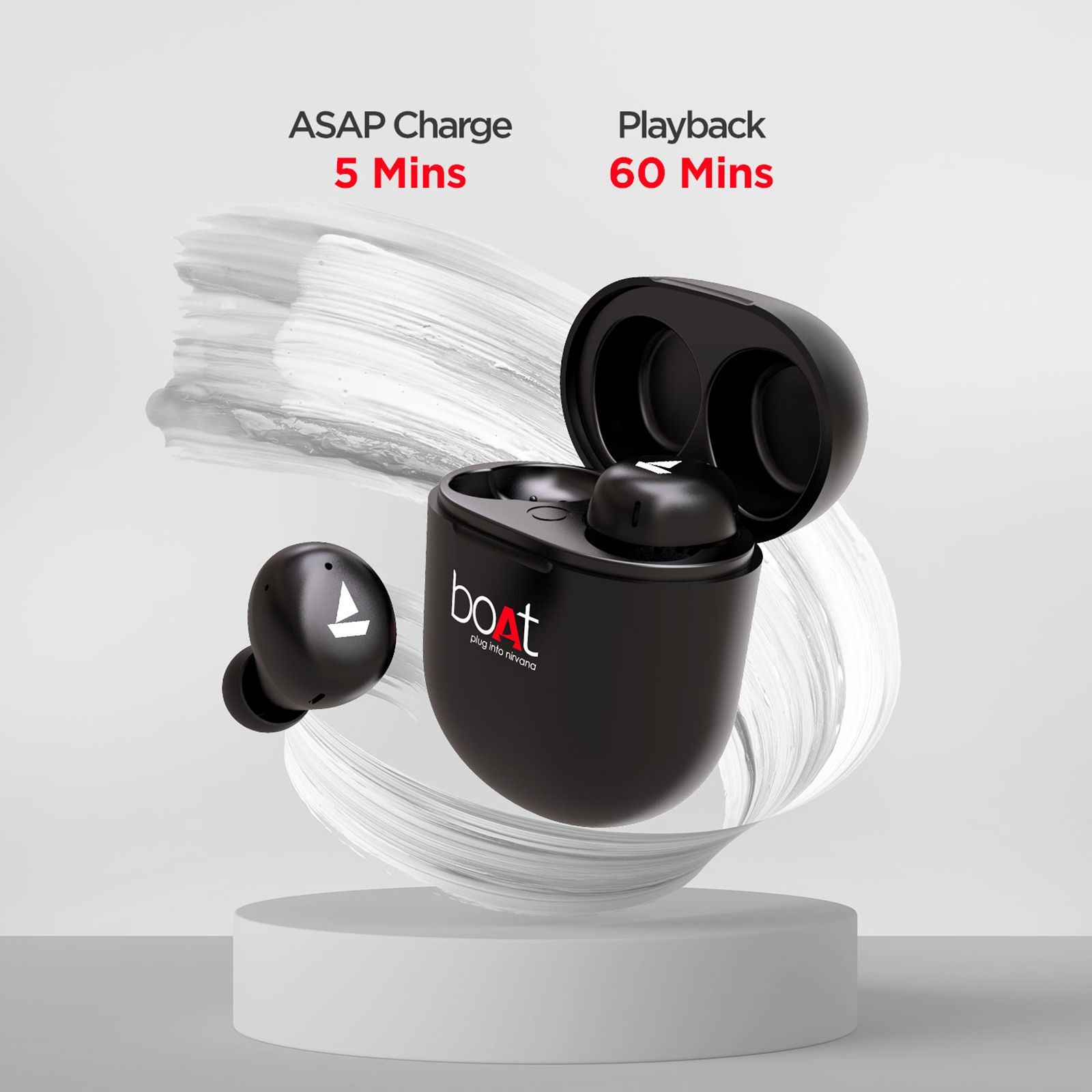 boAt Airdopes 381 TWS Earbuds (IPX5 Water Resistant, 20 Hours Playback, Black)_3