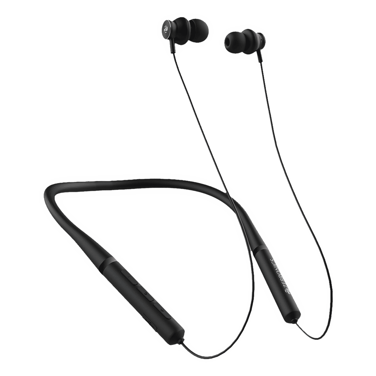 ZEBRONICS Yoga 90 Pro Neckband (Water Resistant, 9 Hours Playtime, Black)_1