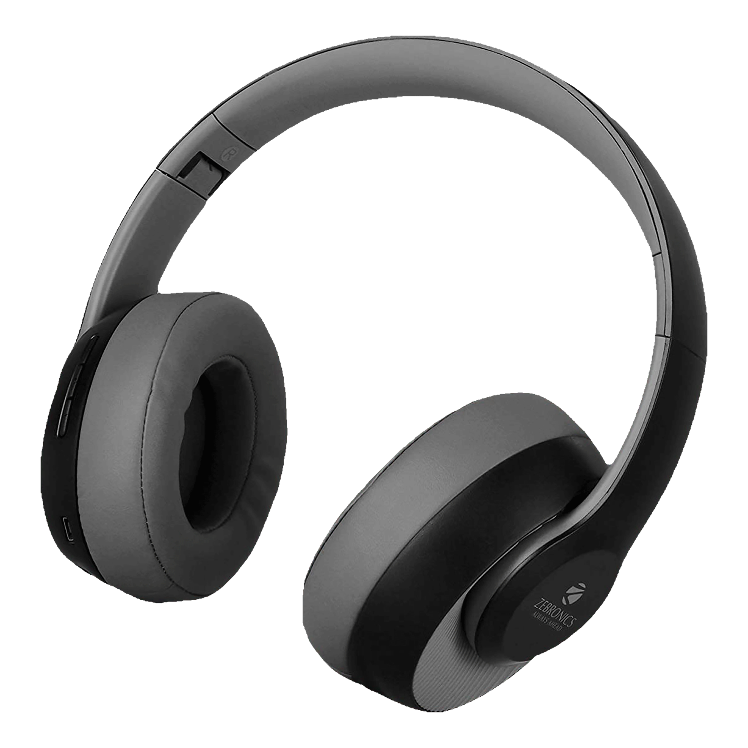 ZEBRONICS Dynamic Bluetooth Headphone with Mic (34 Hours Playtime, Over Ear, Black) ZEBRONICS Dynamic Bluetooth Headphone with Mic (34 Hours Playtime, Over Ear, Black)_3