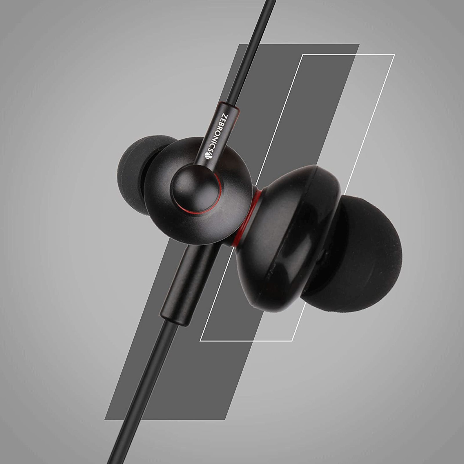 ZEBRONICS Buds 10 Wired Earphone with Mic (In Ear, Black) ZEBRONICS Buds 10 Wired Earphone with Mic (In Ear, Black)_8
