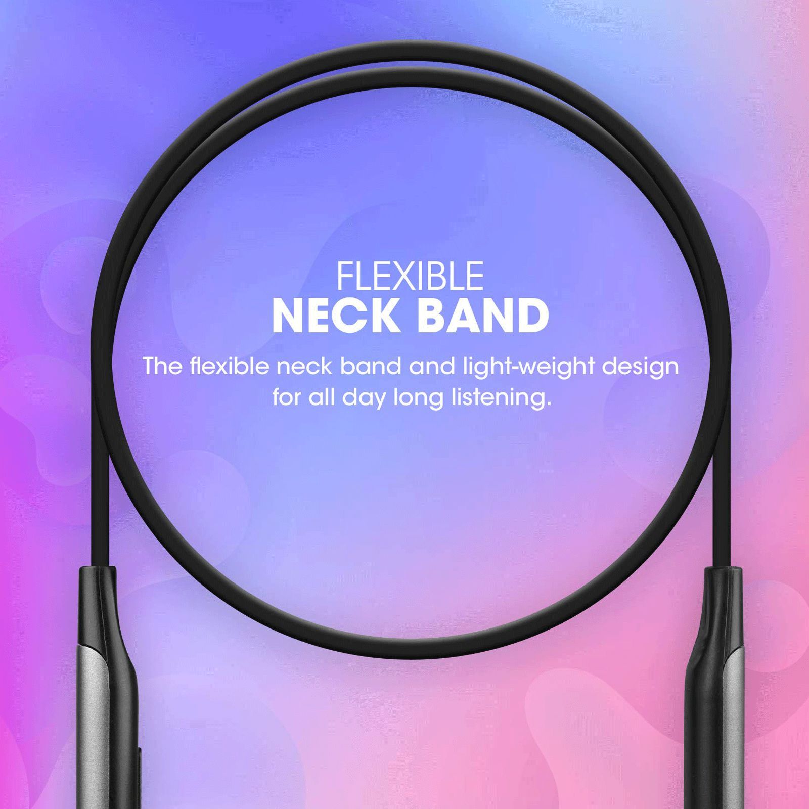 ZEBRONICS Evolve Neckband (17 Hours Playtime, Grey)_6