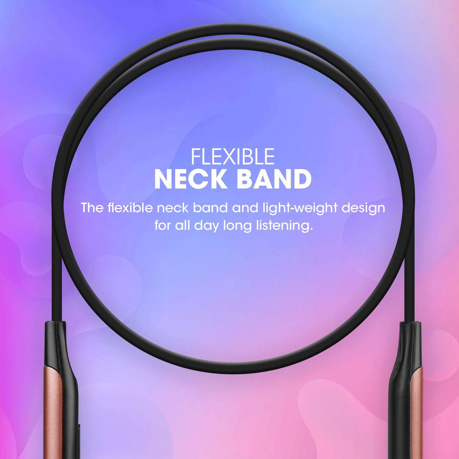 ZEBRONICS Evolve Neckband (17 Hours Playtime, Orange)_6