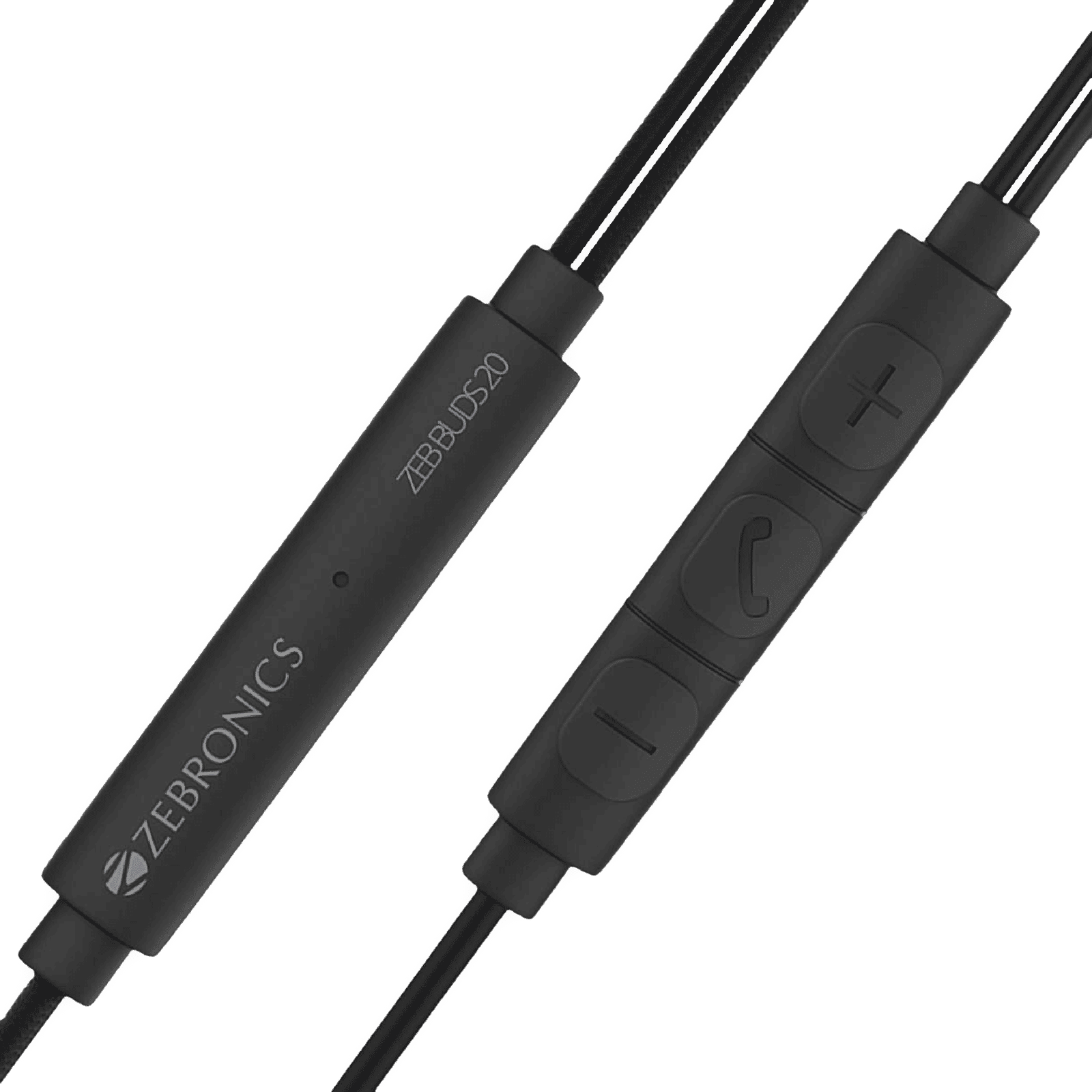 ZEBRONICS Buds 20 Wired Earphone with Mic (In Ear, Black)_4