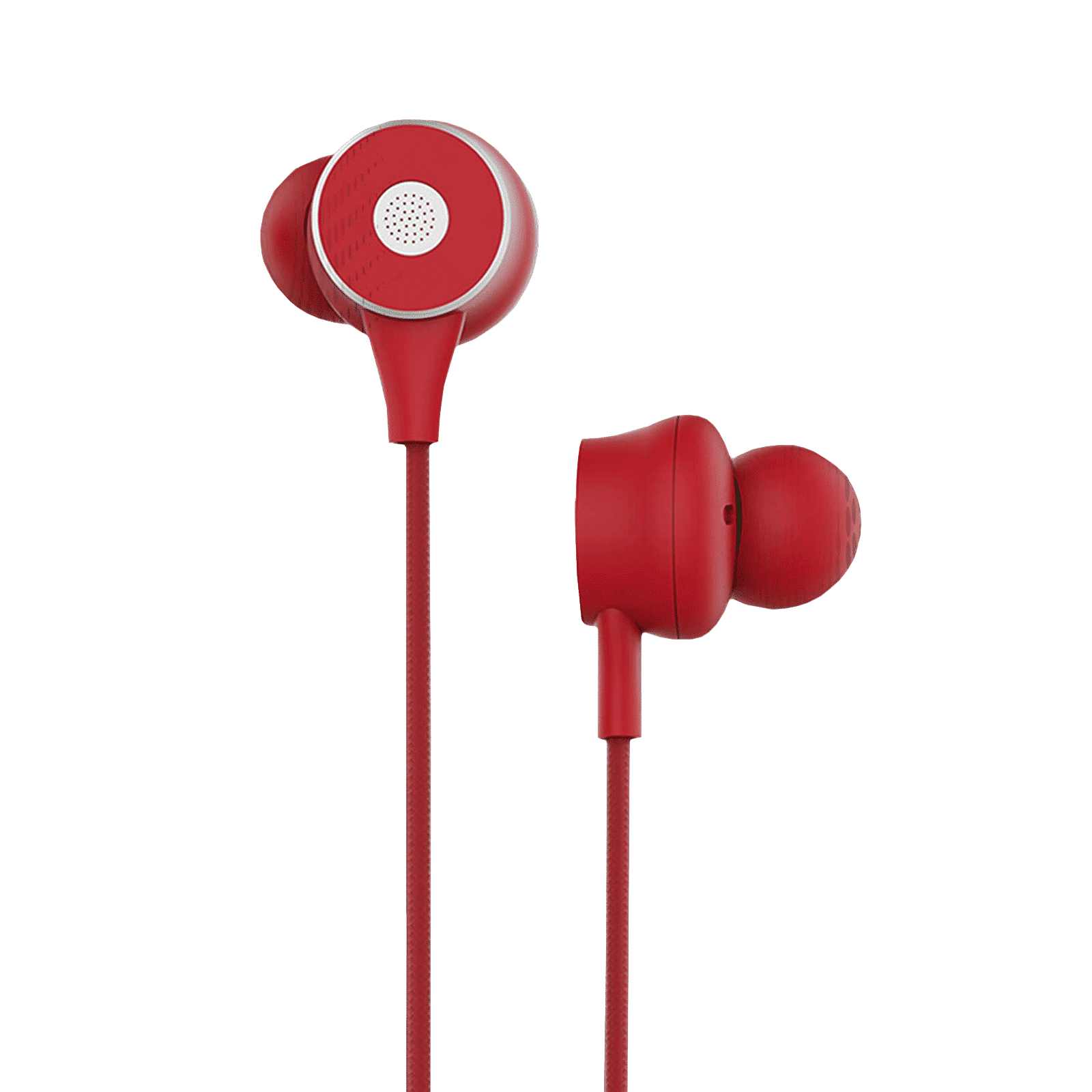 ZEBRONICS Buds 20 Wired Earphone with Mic (In Ear, Red) ZEBRONICS Buds 20 Wired Earphone with Mic (In Ear, Red)_3