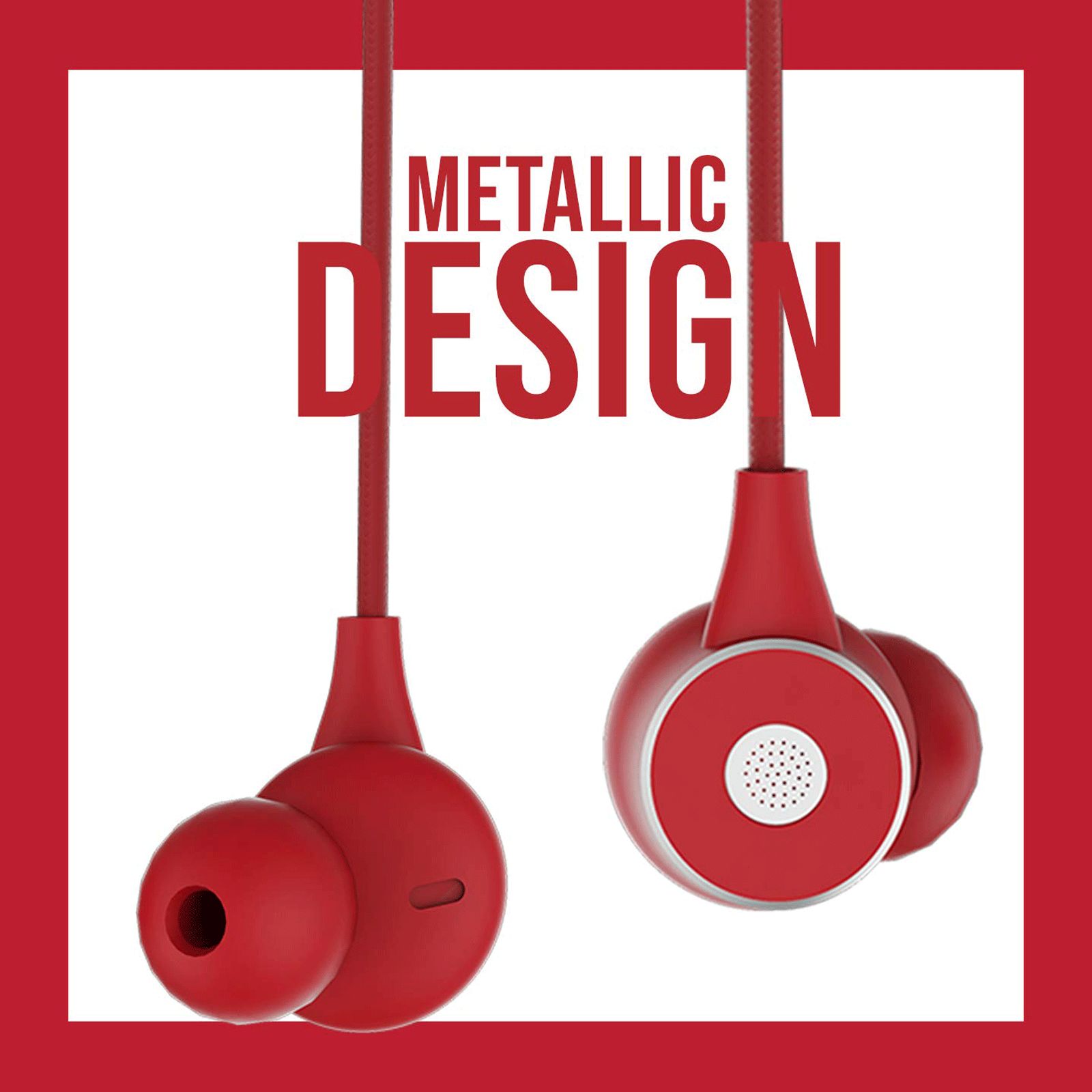 ZEBRONICS Buds 20 Wired Earphone with Mic (In Ear, Red) ZEBRONICS Buds 20 Wired Earphone with Mic (In Ear, Red)_7