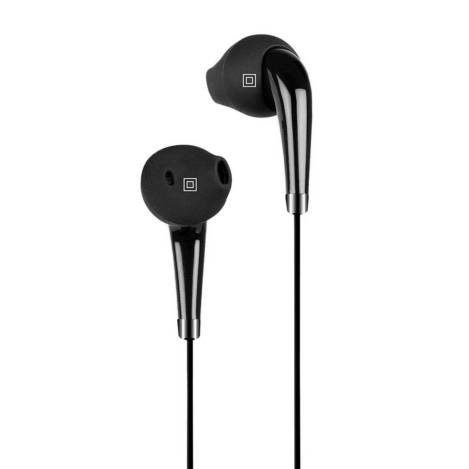 ZEBRONICS Calyx Wired Earphone with Mic (In Ear, Black)_3