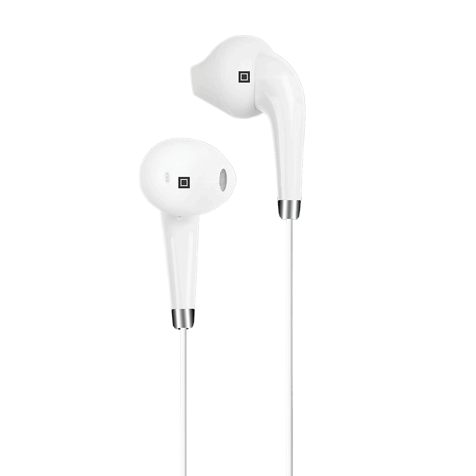 ZEBRONICS Calyx Wired Earphone with Mic (In Ear, White) ZEBRONICS Calyx Wired Earphone with Mic (In Ear, White)_3