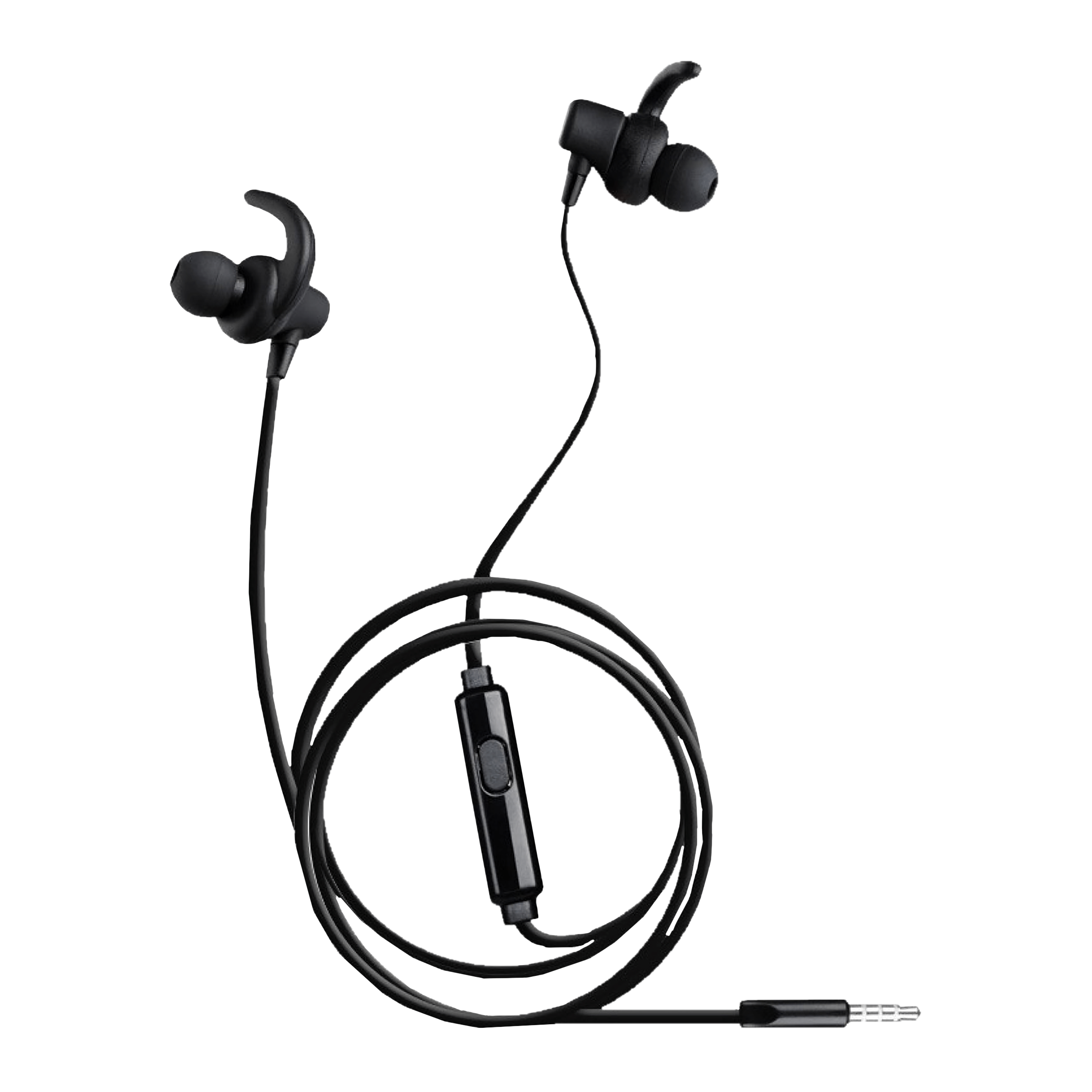 ZEBRONICS Petal Wired Earphone with Mic (In Ear, Black) ZEBRONICS Petal Wired Earphone with Mic (In Ear, Black)_1