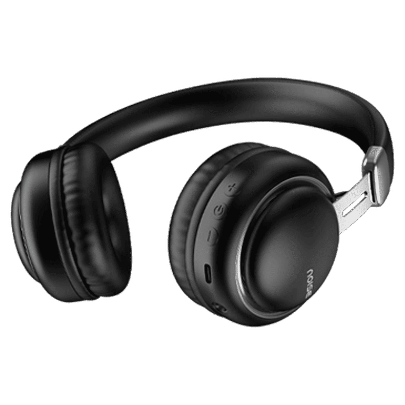 Noise Powr AUD-HDPHN-POWR Bluetooth Headphone with Mic (25 Hours Playback, On Ear, Onyx Black)_5