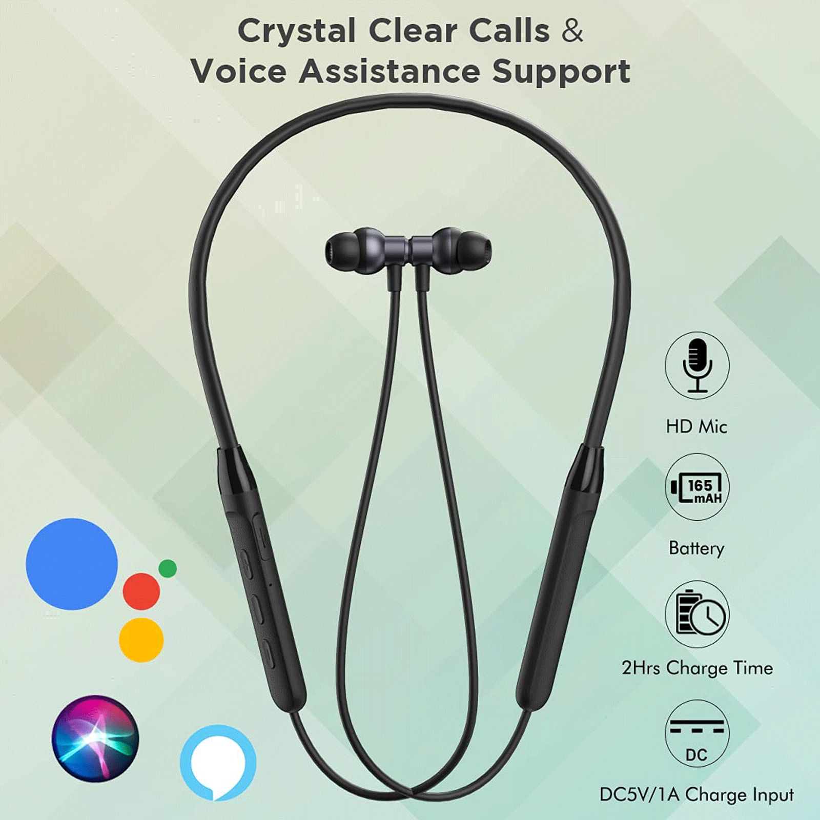 pTron Tangent Evo 140317085 Neckband with Passive Noise Cancellation (IPX4 Sweat & Water Resistant, 6 Hours Playtime, Black/Grey) pTron Tangent Evo 140317085 Neckband with Passive Noise Cancellation (IPX4 Sweat & Water Resistant, 6 Hours Playtime, Black/Grey)_6