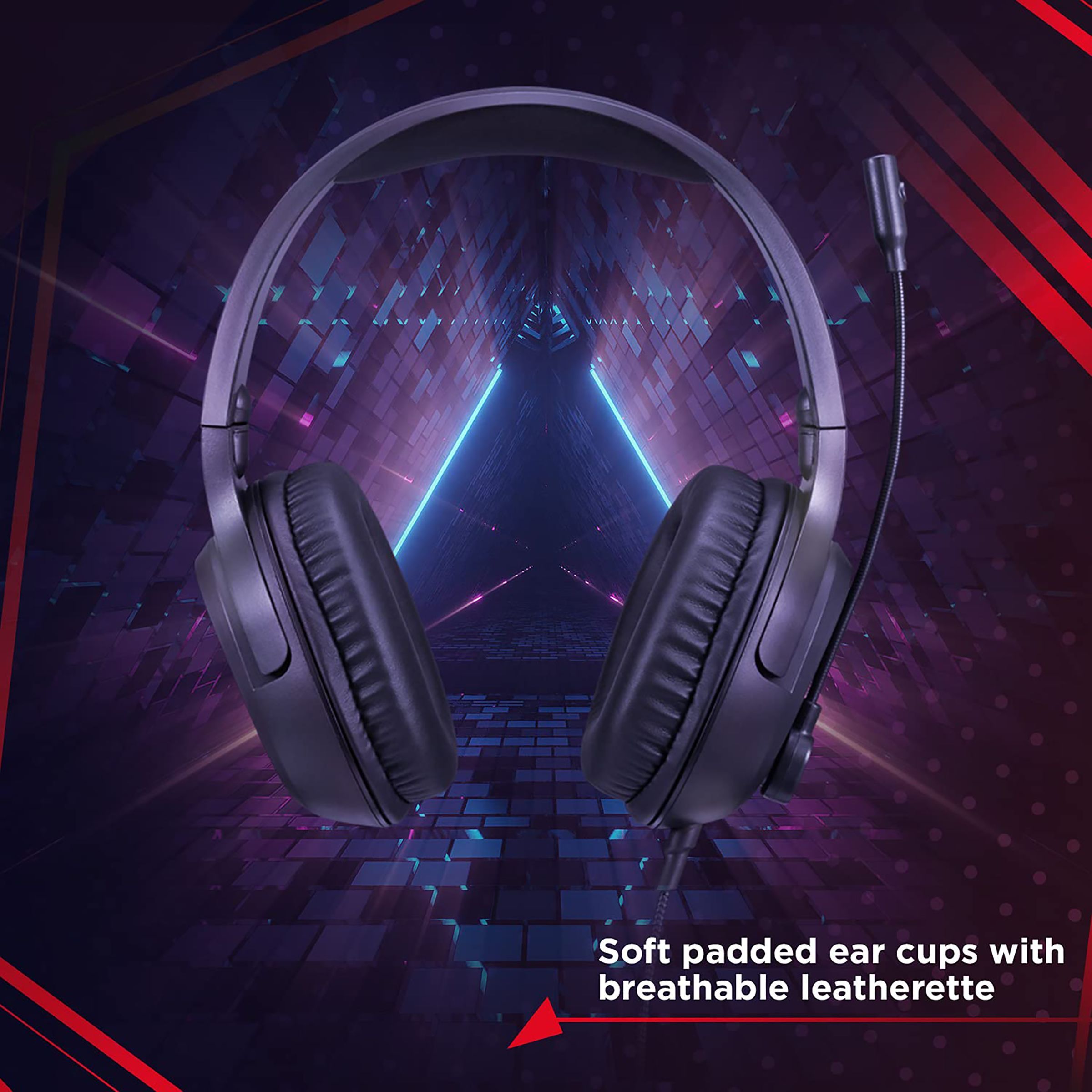 Lenovo IdeaPad H100 GXD1C67963 Wired Gaming Headset with Noise Cancellation (Inbuilt Volume Control Wheel, Over Ear, Black) Lenovo IdeaPad H100 GXD1C67963 Wired Gaming Headset with Noise Cancellation (Inbuilt Volume Control Wheel, Over Ear, Black)_6