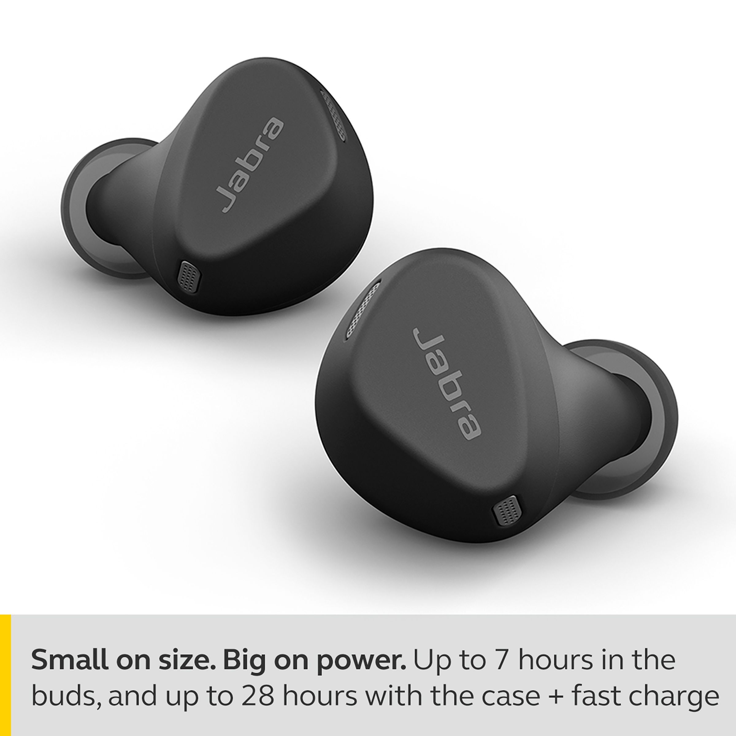 Jabra Elite 4 Active TWS Earbuds with Active Noise Cancellation (IP57 Water & Sweatproof, 28 Hours Playback, Black)_12