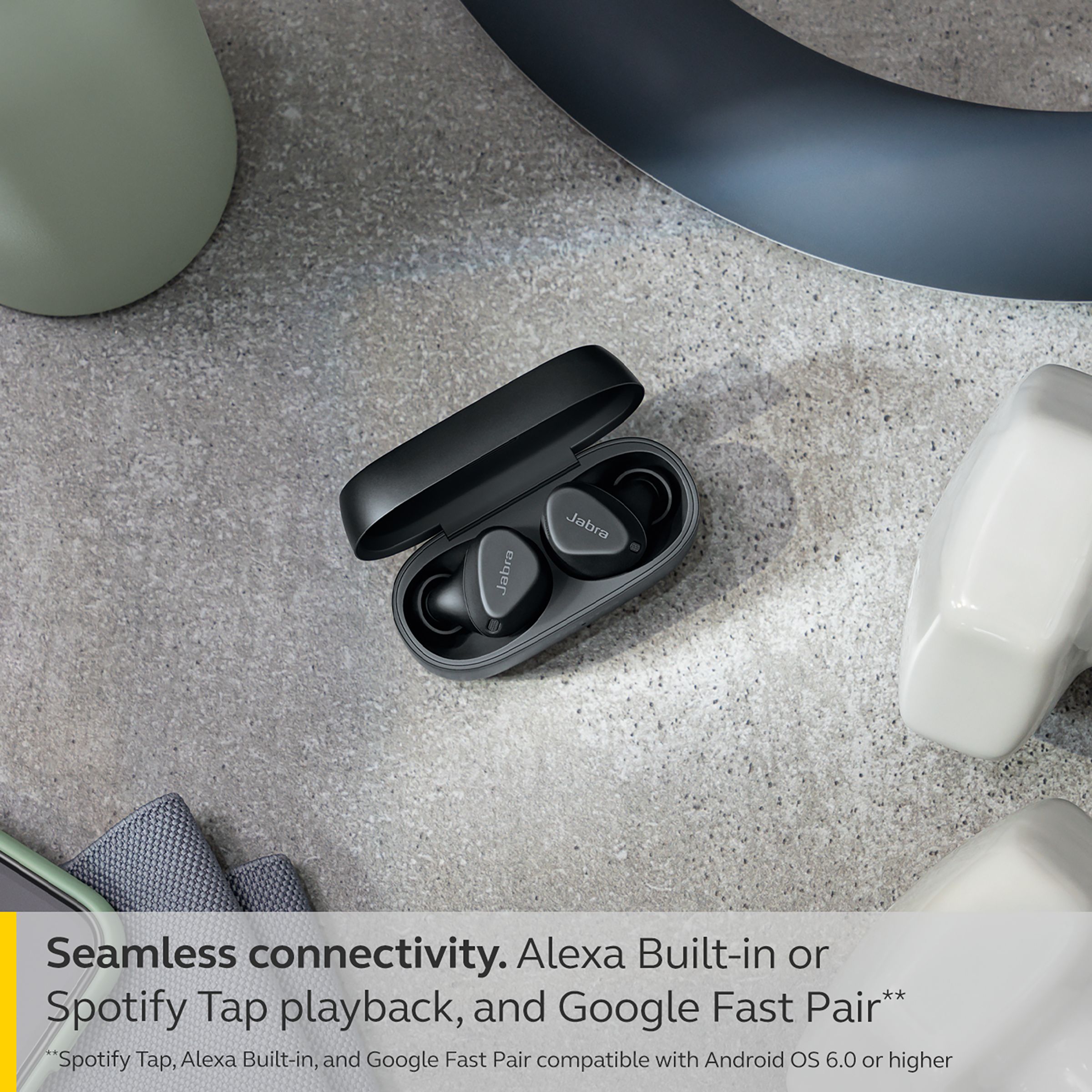 Jabra Elite 4 Active TWS Earbuds with Active Noise Cancellation (IP57 Water & Sweatproof, 28 Hours Playback, Black)_6