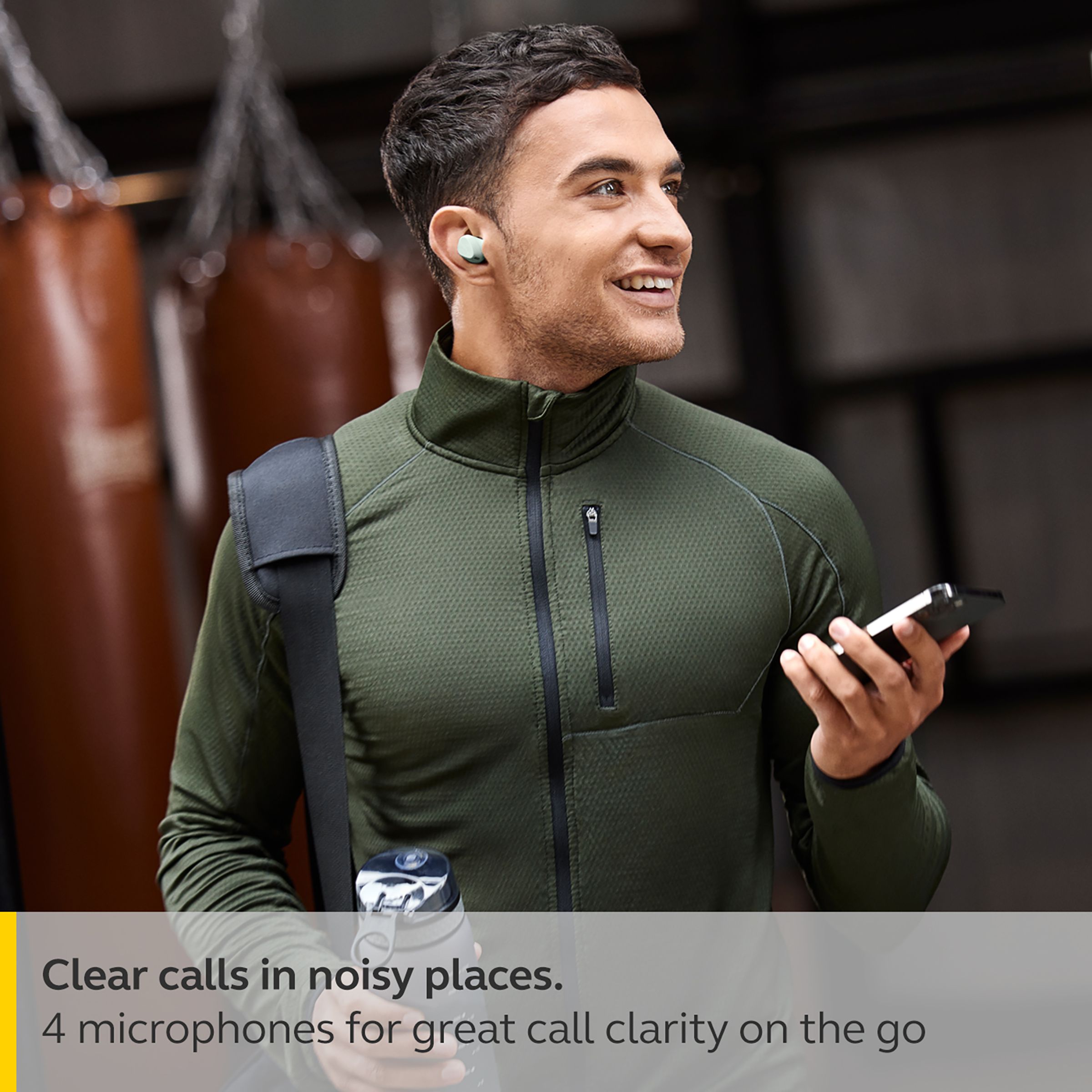 Jabra Elite 4 Active TWS Earbuds with Active Noise Cancellation (IP57 Water & Sweatproof, 28 Hours Playback, Mint)_11