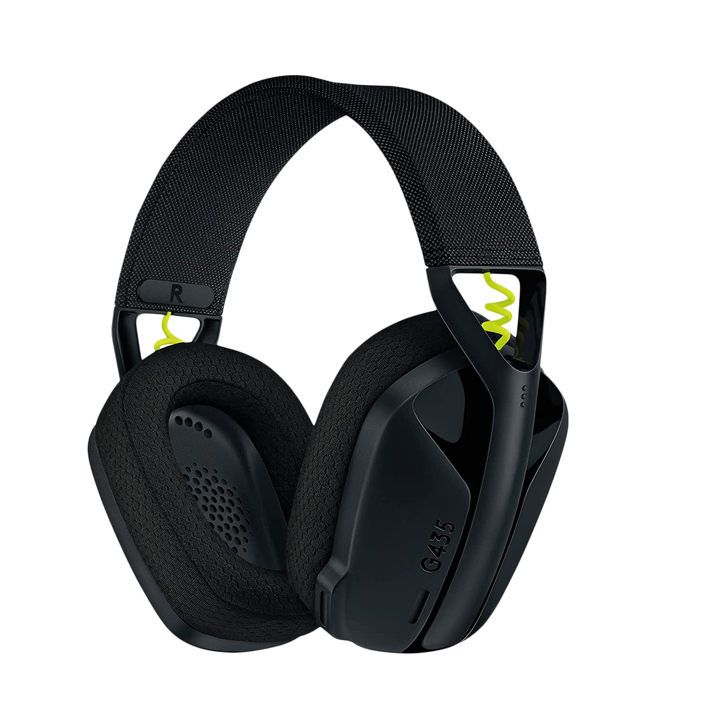 logitech G435 981-001051 Bluetooth Gaming Headphone(18 Hours Playback, Over Ear, Black/Neon Yellow) logitech G435 981-001051 Bluetooth Gaming Headphone(18 Hours Playback, Over Ear, Black/Neon Yellow)_3