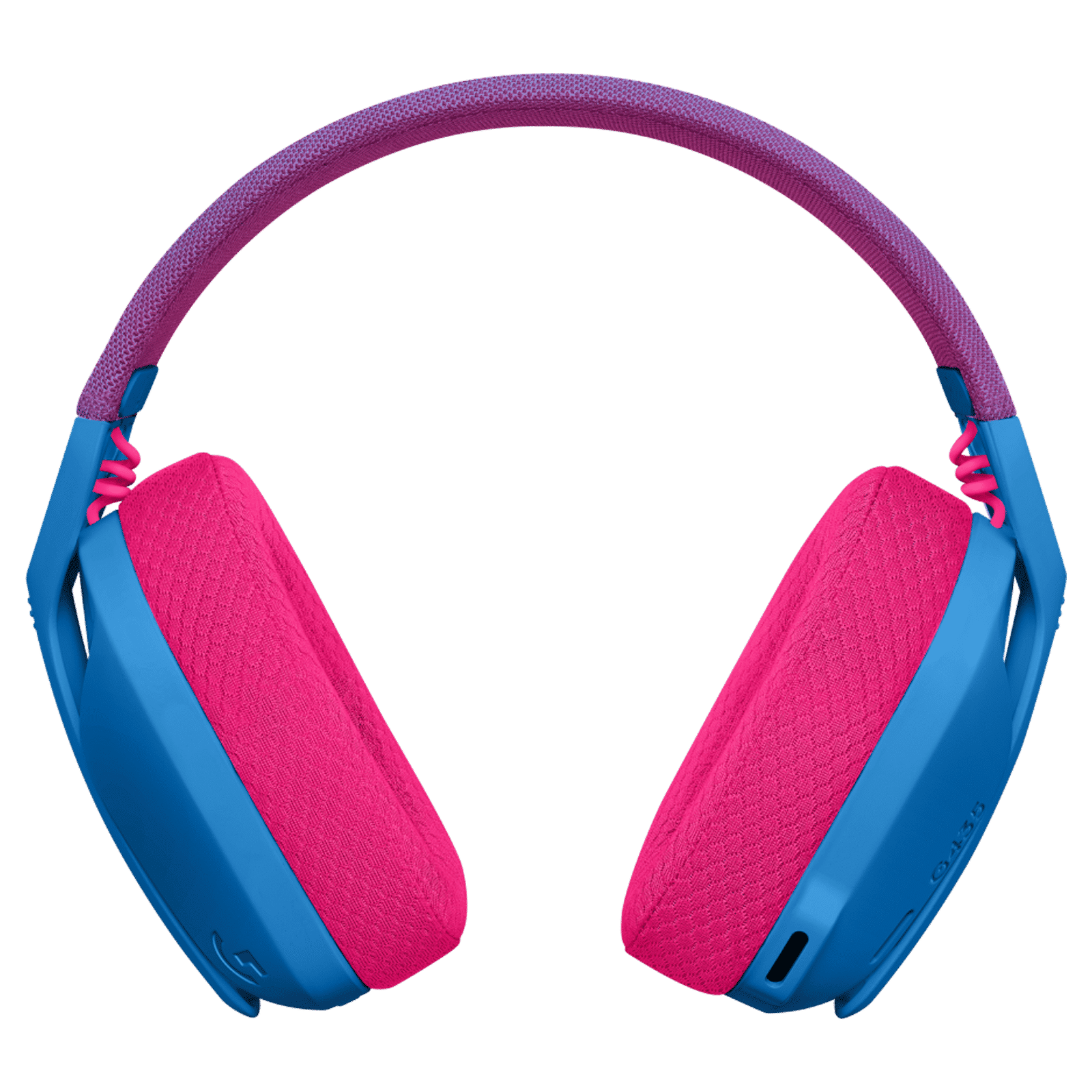 logitech G435 981-001063 Bluetooth Gaming Headphone (18 Hours Playback, Over Ear, Blue/Raspberry) logitech G435 981-001063 Bluetooth Gaming Headphone (18 Hours Playback, Over Ear, Blue/Raspberry)_3