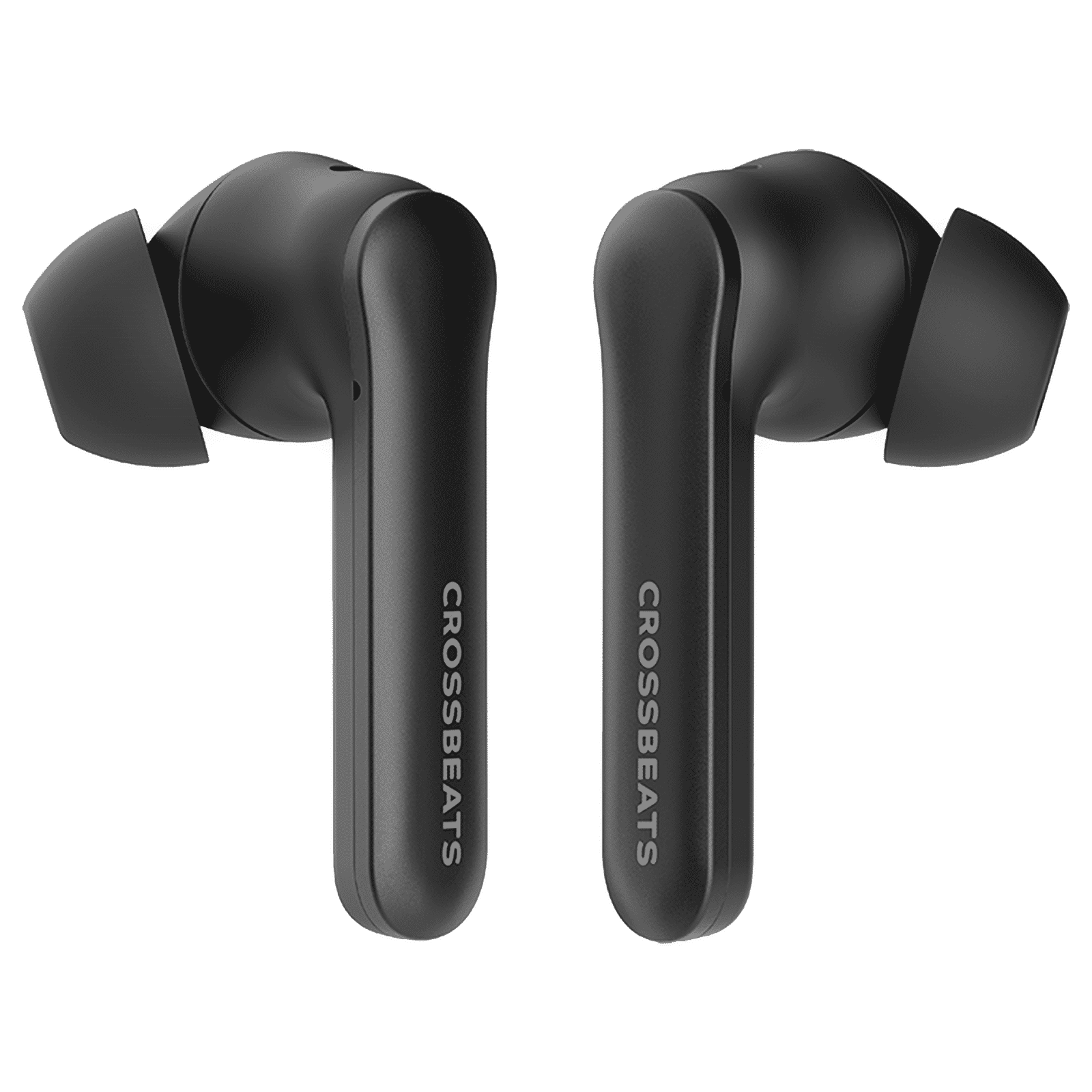 CROSSBEATS Enigma TWS Earbuds with Hybrid Active Noise Cancellation (IPX4 Water Resistant, 24 Hours Playback, Black)_3
