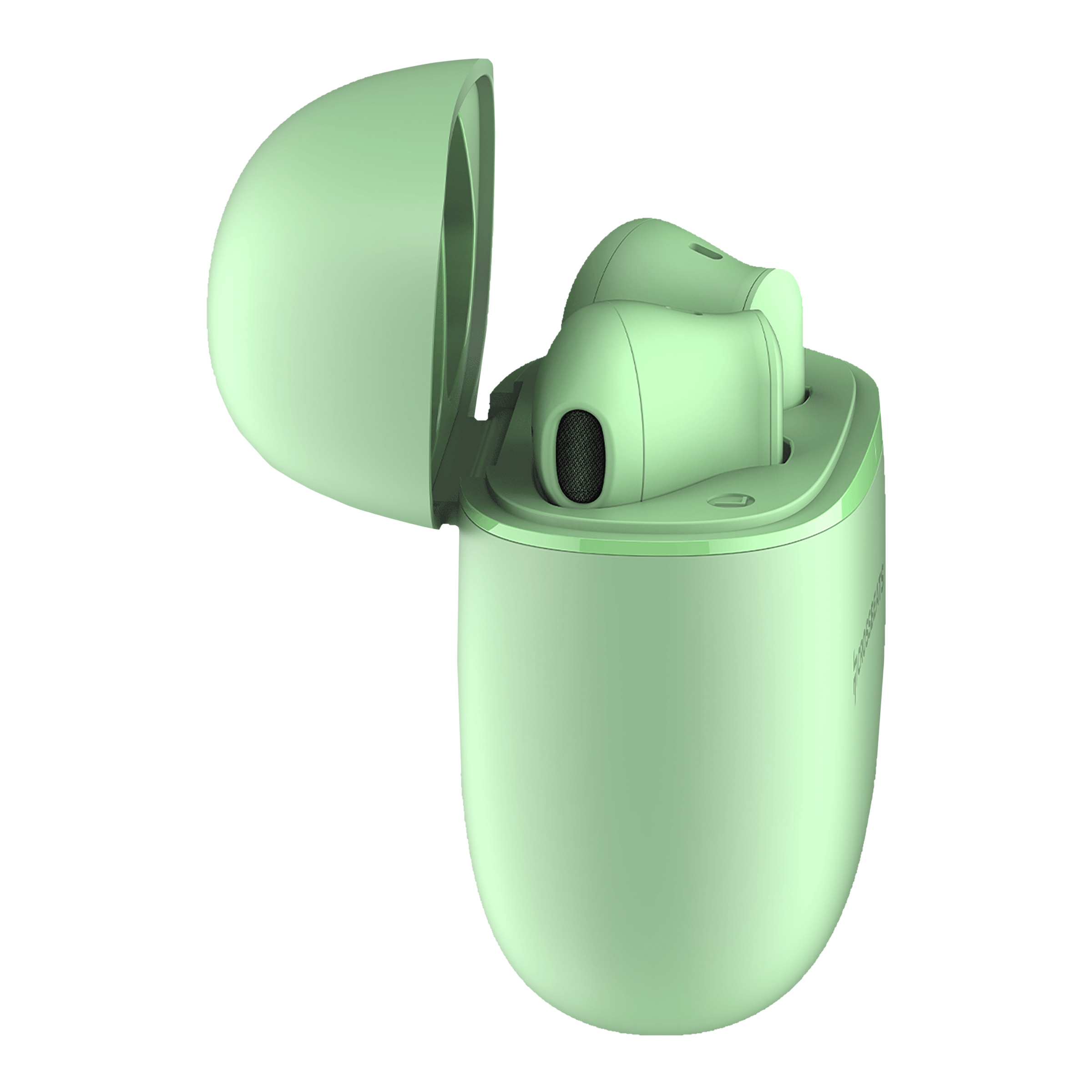 CROSSBEATS Airpop TWS Earbuds with Passive Noise Cancellation (IPX5 Water Resistant, 30 Hours Playback, Neon Green)_6