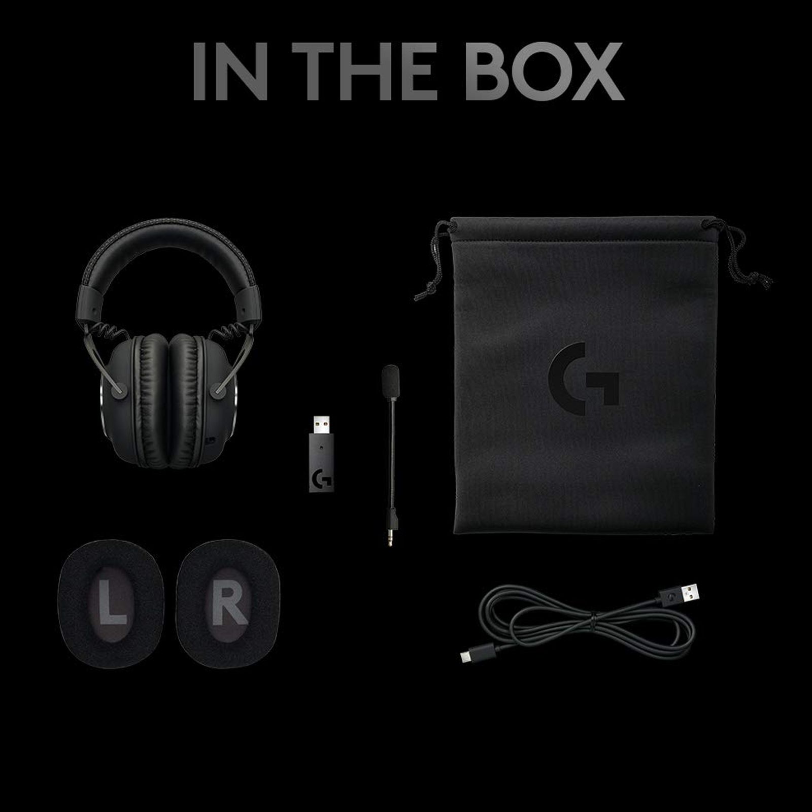 logitech Pro X 981-000820 Wired Gaming Headphone with Passive Noise Cancellation (Blue Voice Microphone Technology, Over Ear, Black)_5