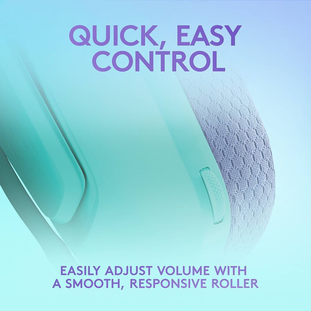 logitech G Series G335 Wired Gaming Headset with Passive Noise Cancellation (Built-in Controls, Over Ear, Mint) logitech G Series G335 Wired Gaming Headset with Passive Noise Cancellation (Built-in Controls, Over Ear, Mint)_4