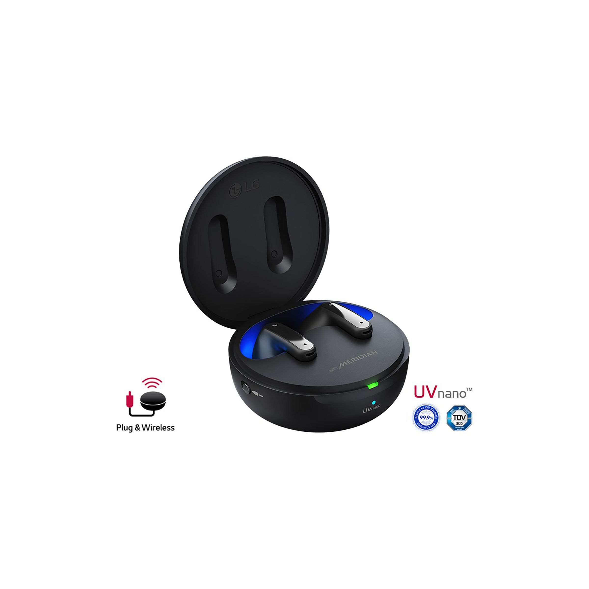 LG Tone Free TONE-FP9.CINDLLK TWS Earbuds with Active Noise Cancellation (IPX4 Sweat & Water Resistant, 15 Hours Playback, Charcoal Black)_18